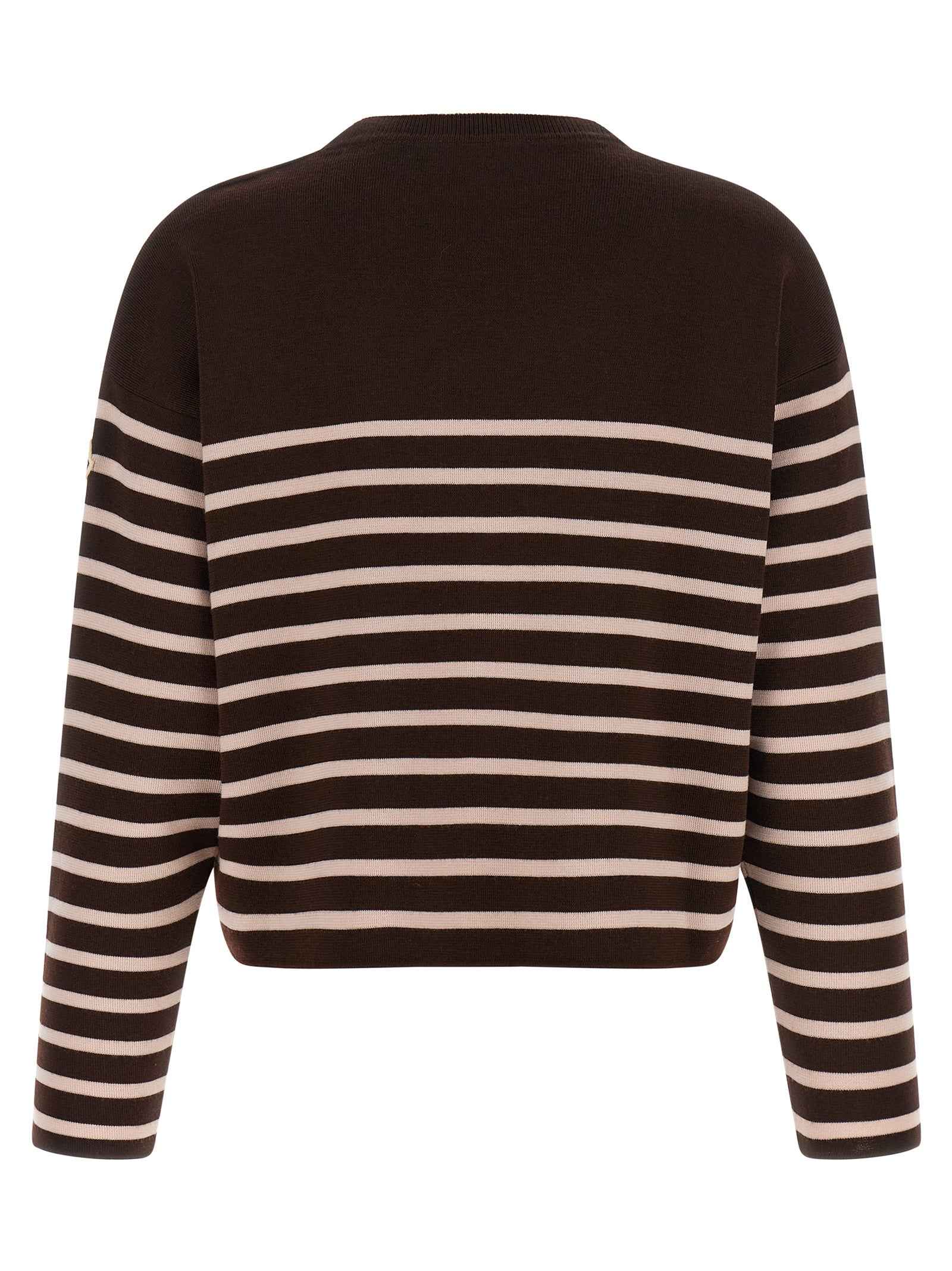 Moncler White Virgin Wool Cardigan