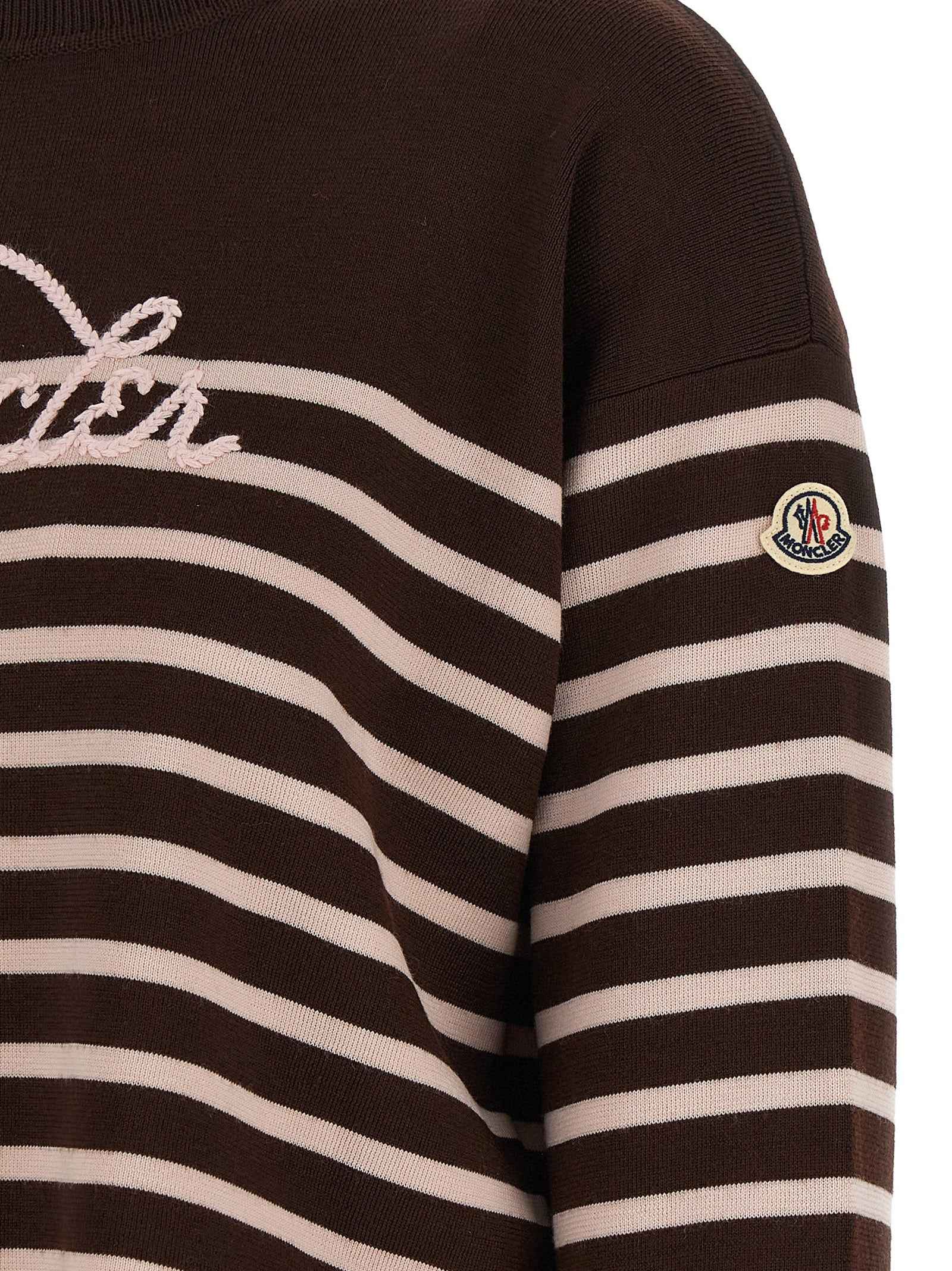 Moncler White Virgin Wool Cardigan