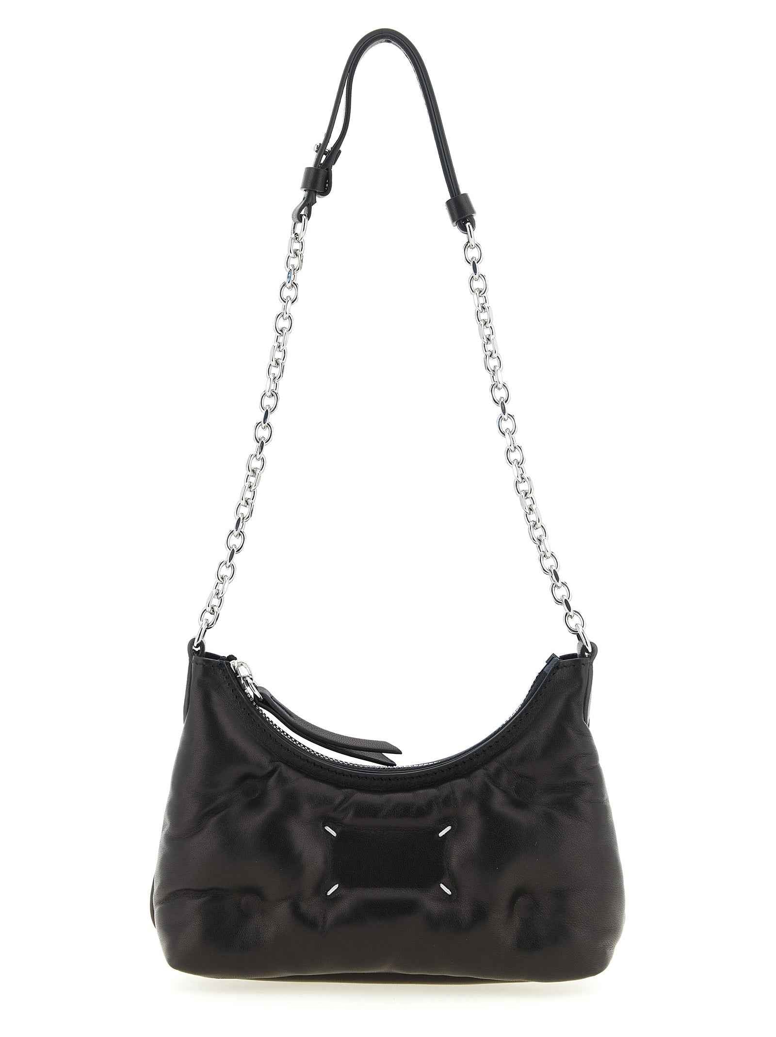 Maison Margiela Black Lamb Leather Crossbody Bag