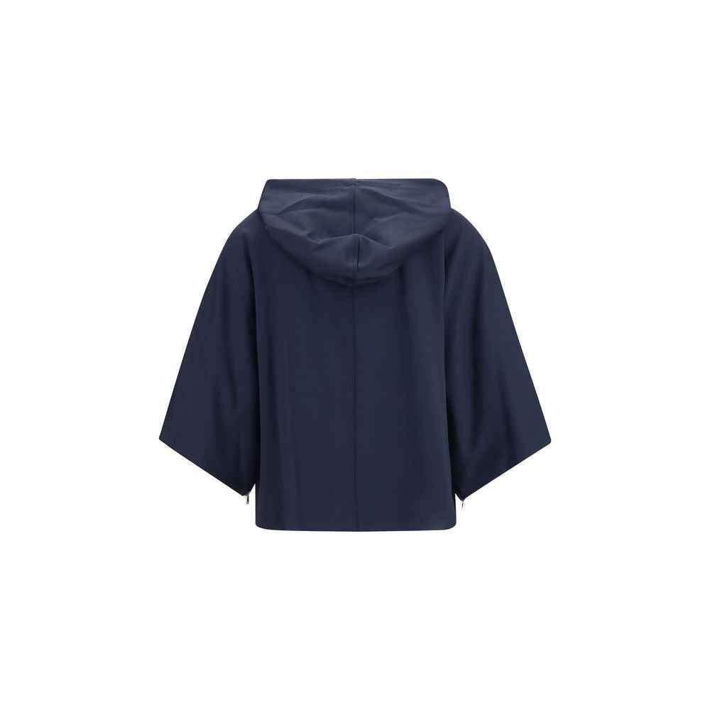 Max Mara Blue Polyamide Sweatshirt