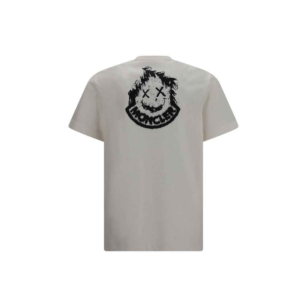 Moncler Beige Cotton T-Shirt