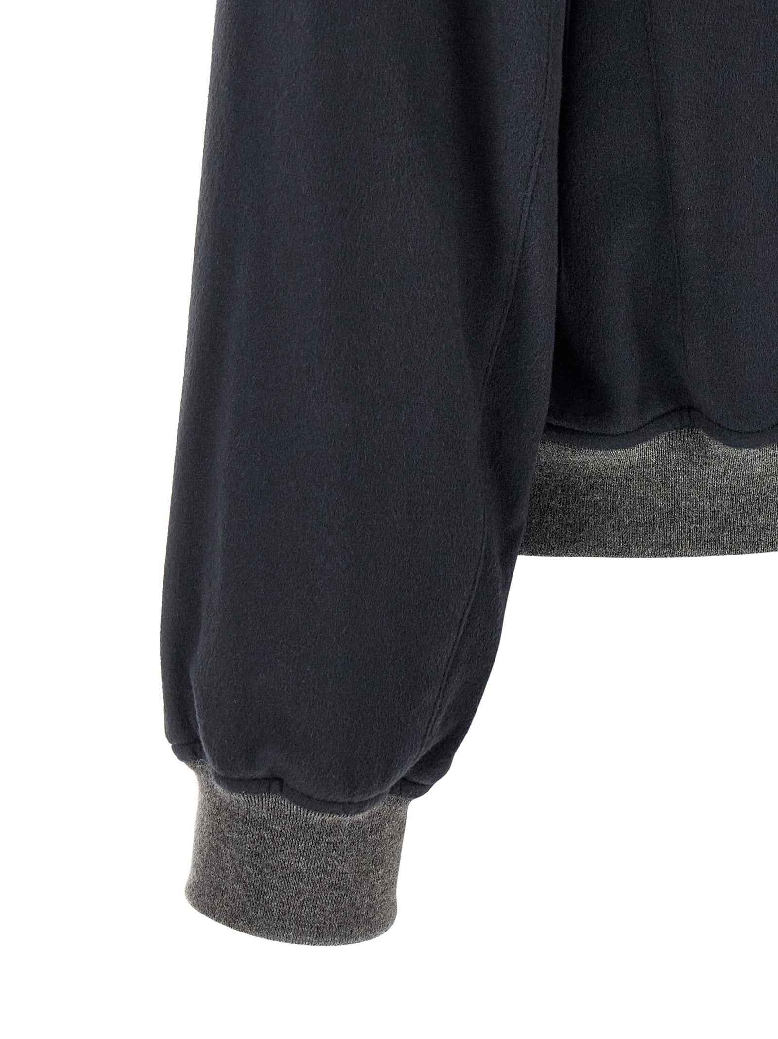 Brunello Cucinelli Blue Cashmere Bomber