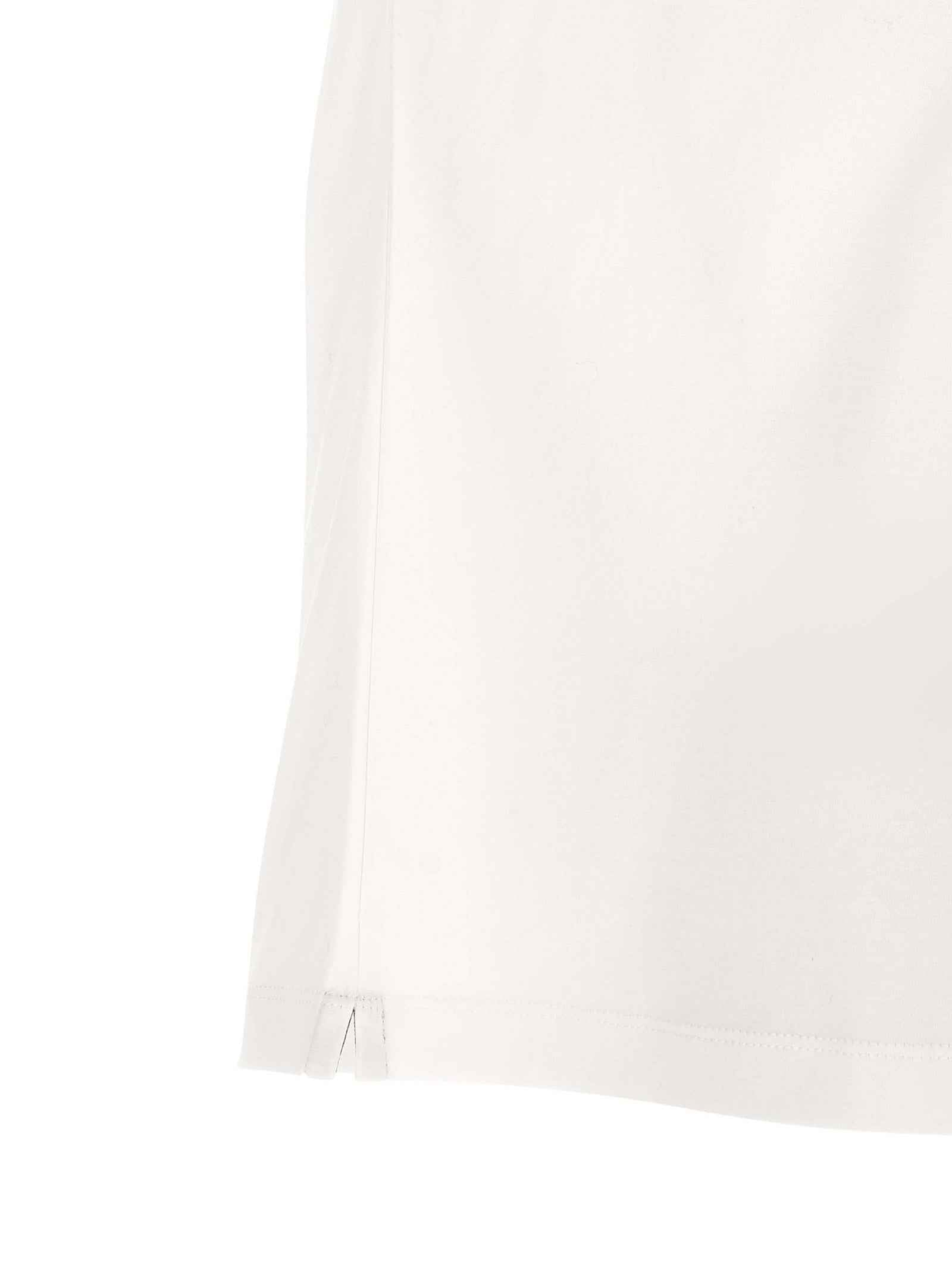Brunello Cucinelli White Cotton T-Shirt