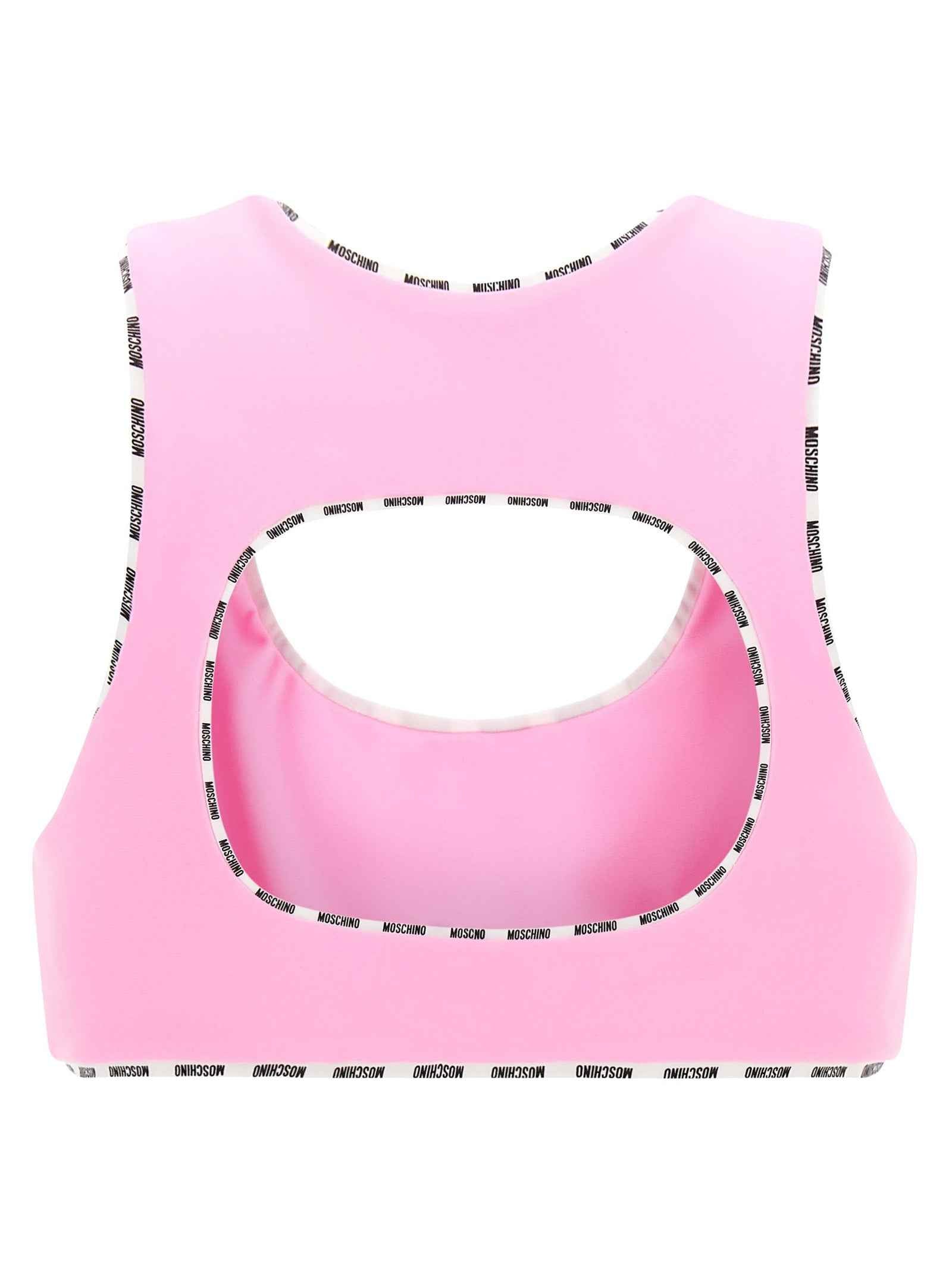Moschino Multicolor Polyamide Sport Bra