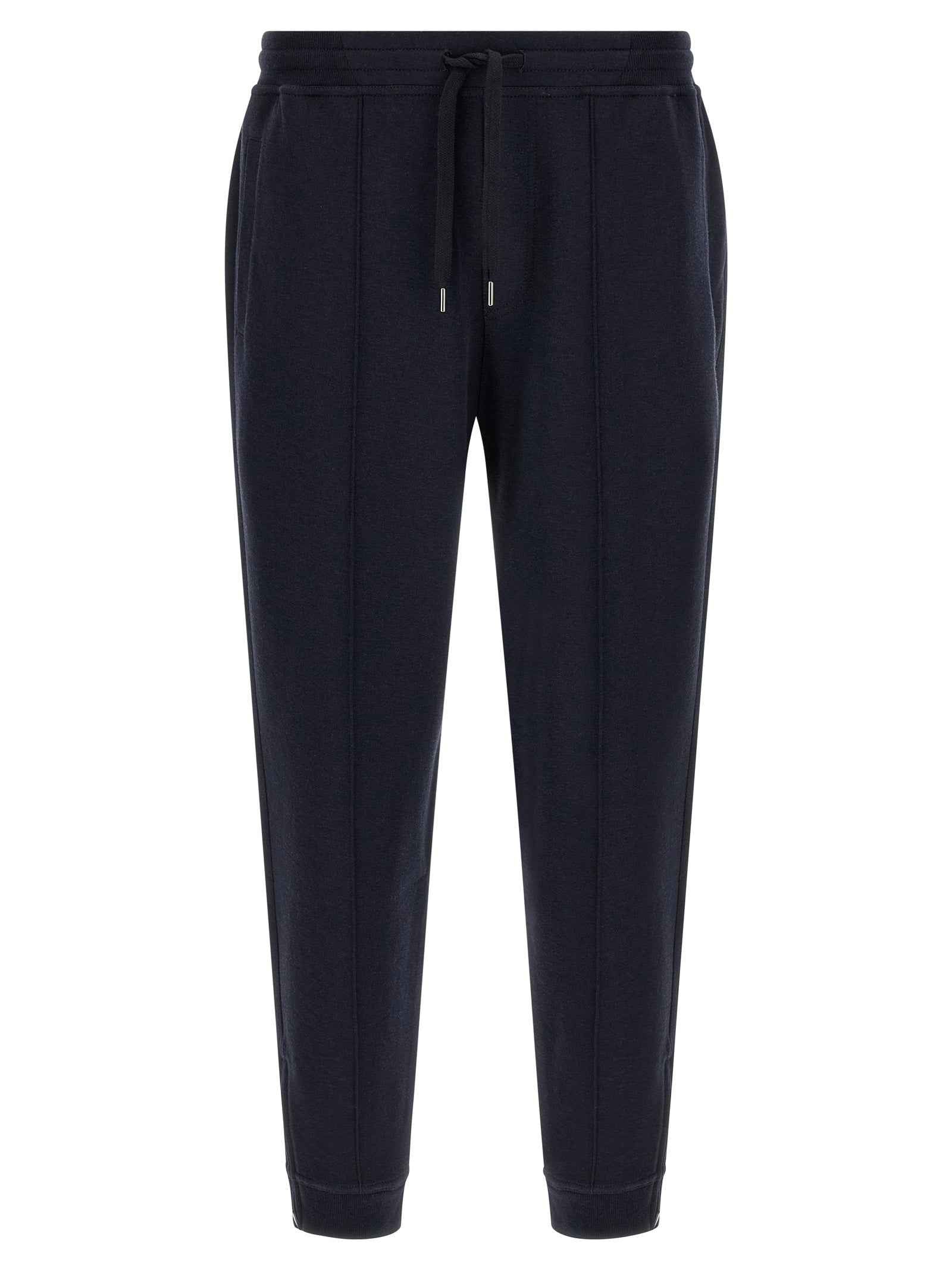 Brunello Cucinelli Blue Cotton Joggers (Workout Pants)