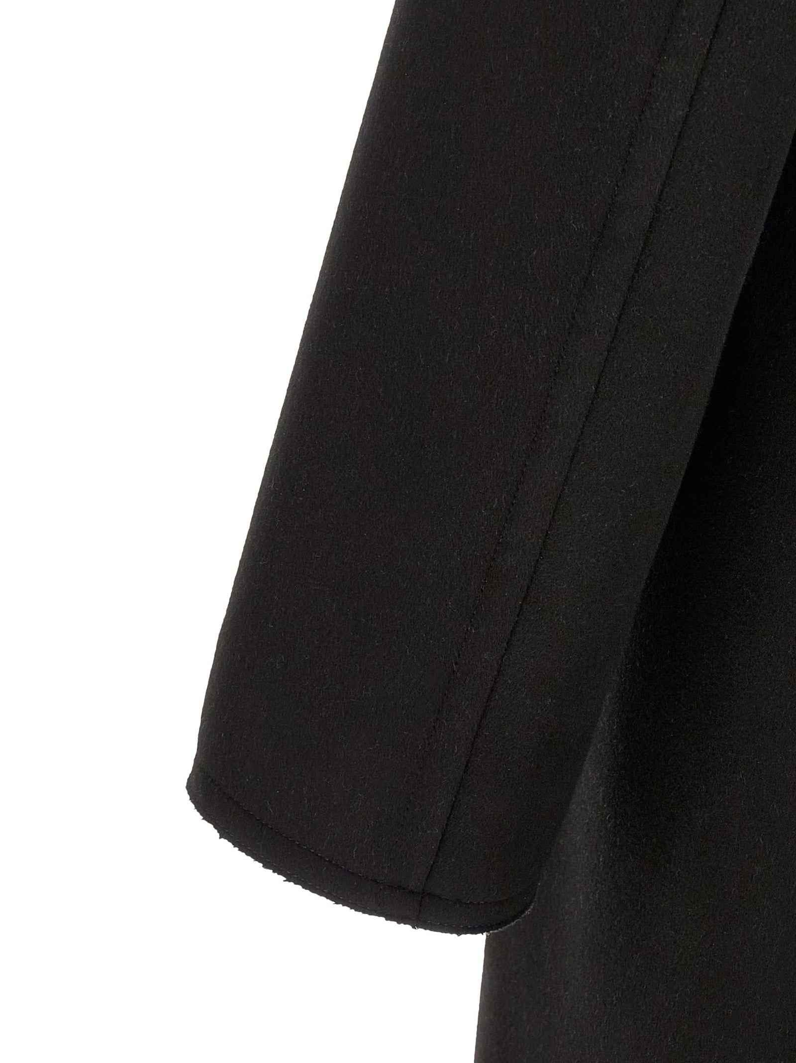 Tom Ford Black Virgin Wool Coat