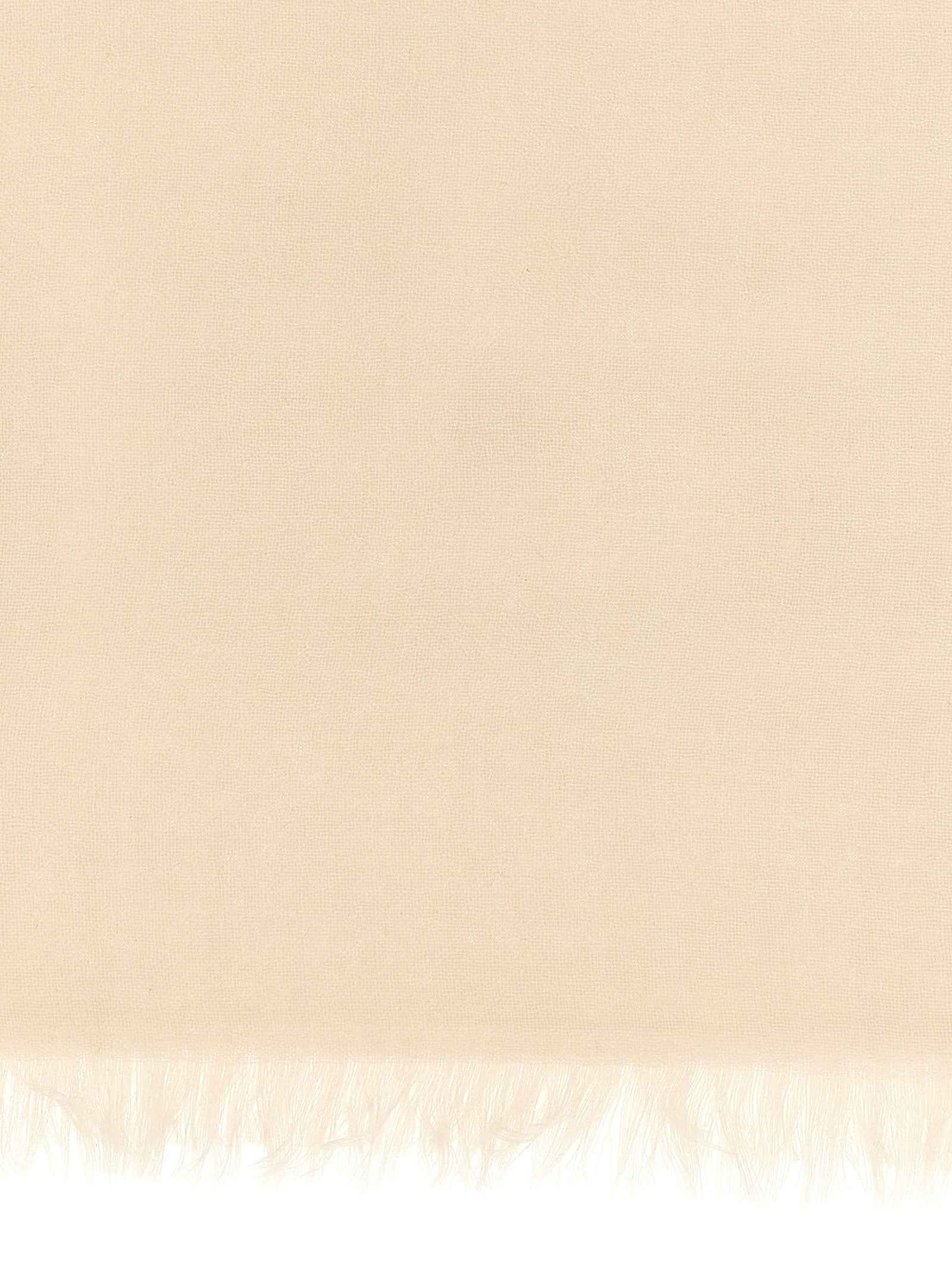 Brunello Cucinelli Beige Cashmere Scarf