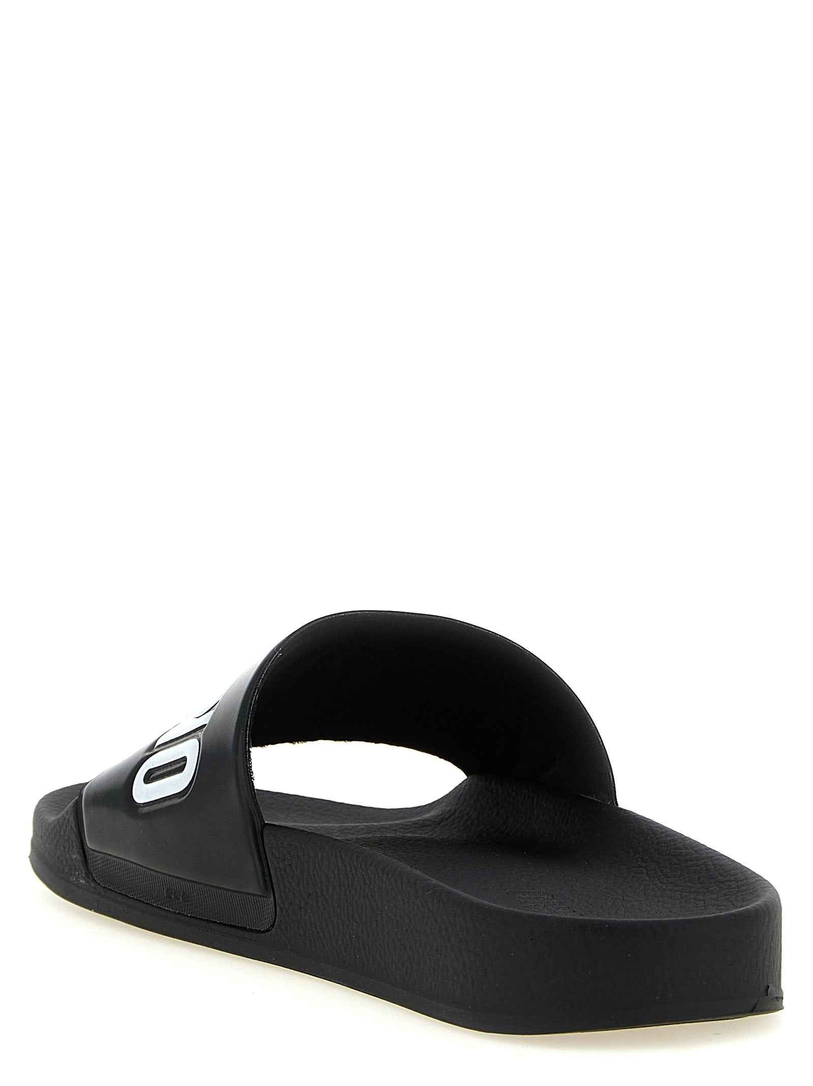 Moschino Bicolor Pvc Slides