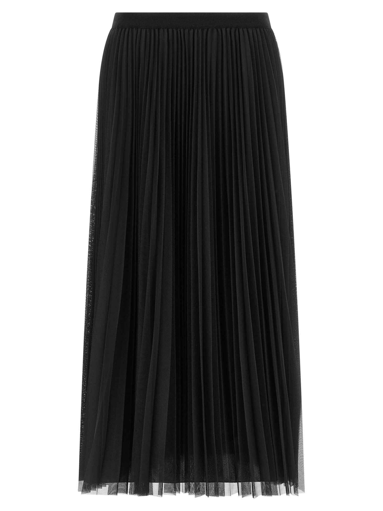 Fabiana Filippi Blue Polyester Midi Skirt