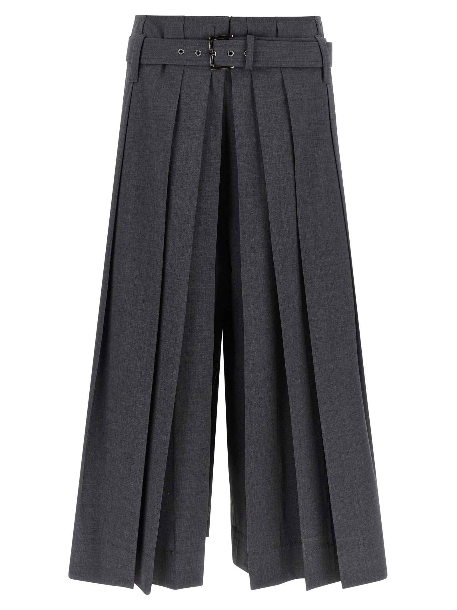 Brunello Cucinelli Gray Virgin Wool Bermuda Shorts