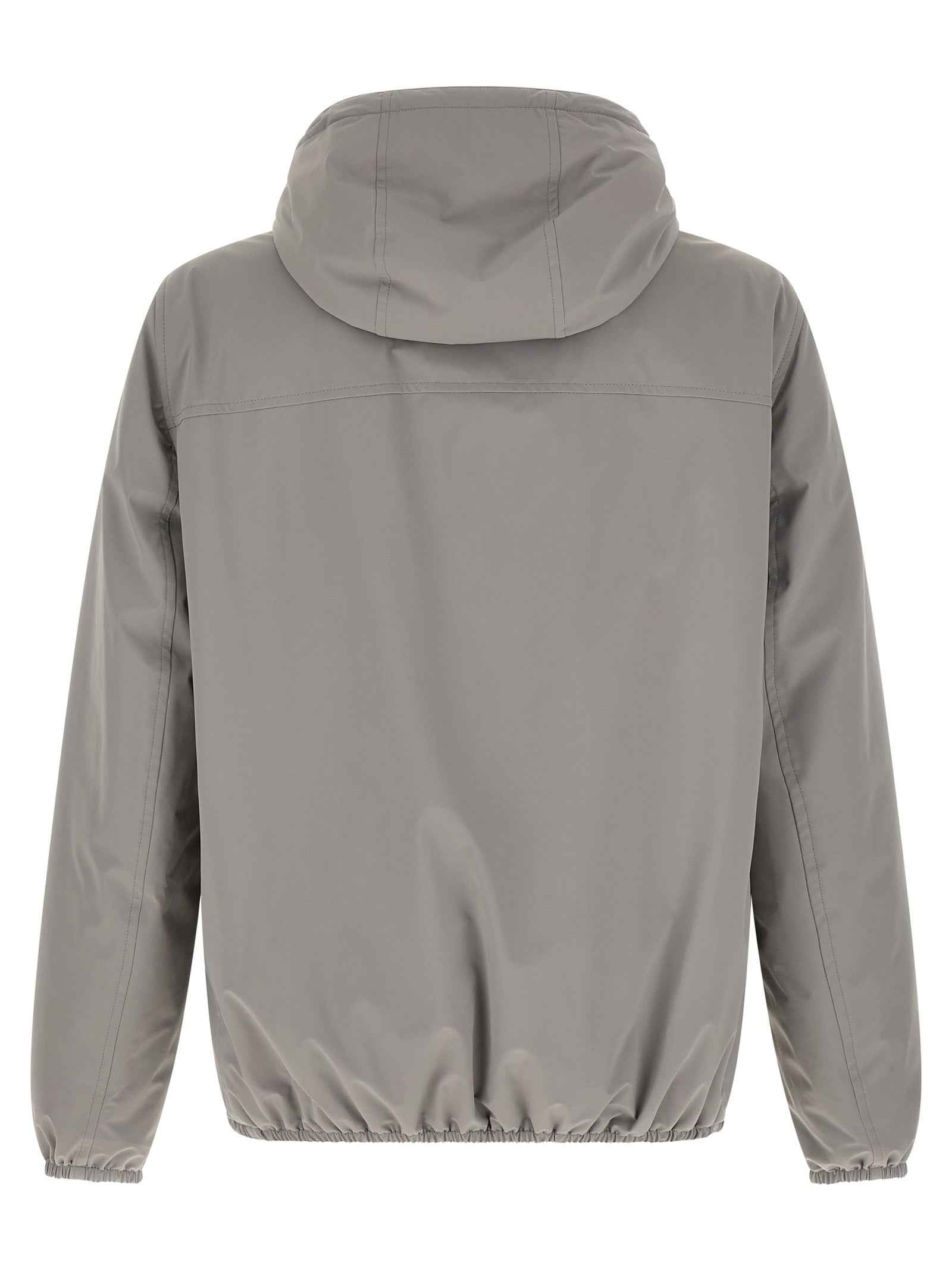 Brunello Cucinelli Gray Polyamide Shell Jacket