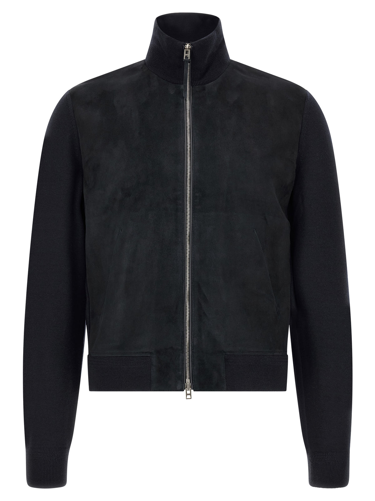 Tom Ford Blue Wool Cardigan