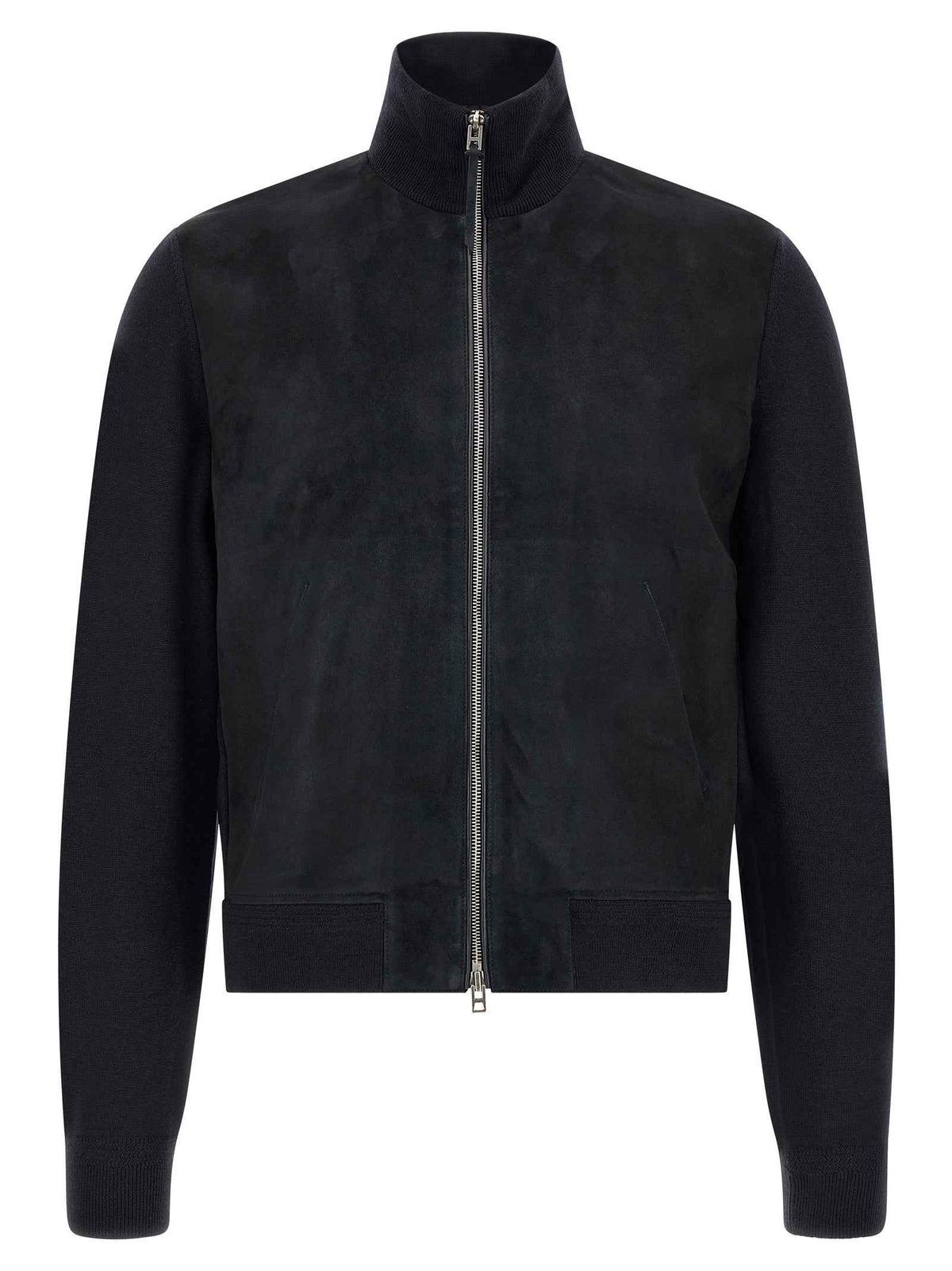 Tom Ford Blue Wool Cardigan