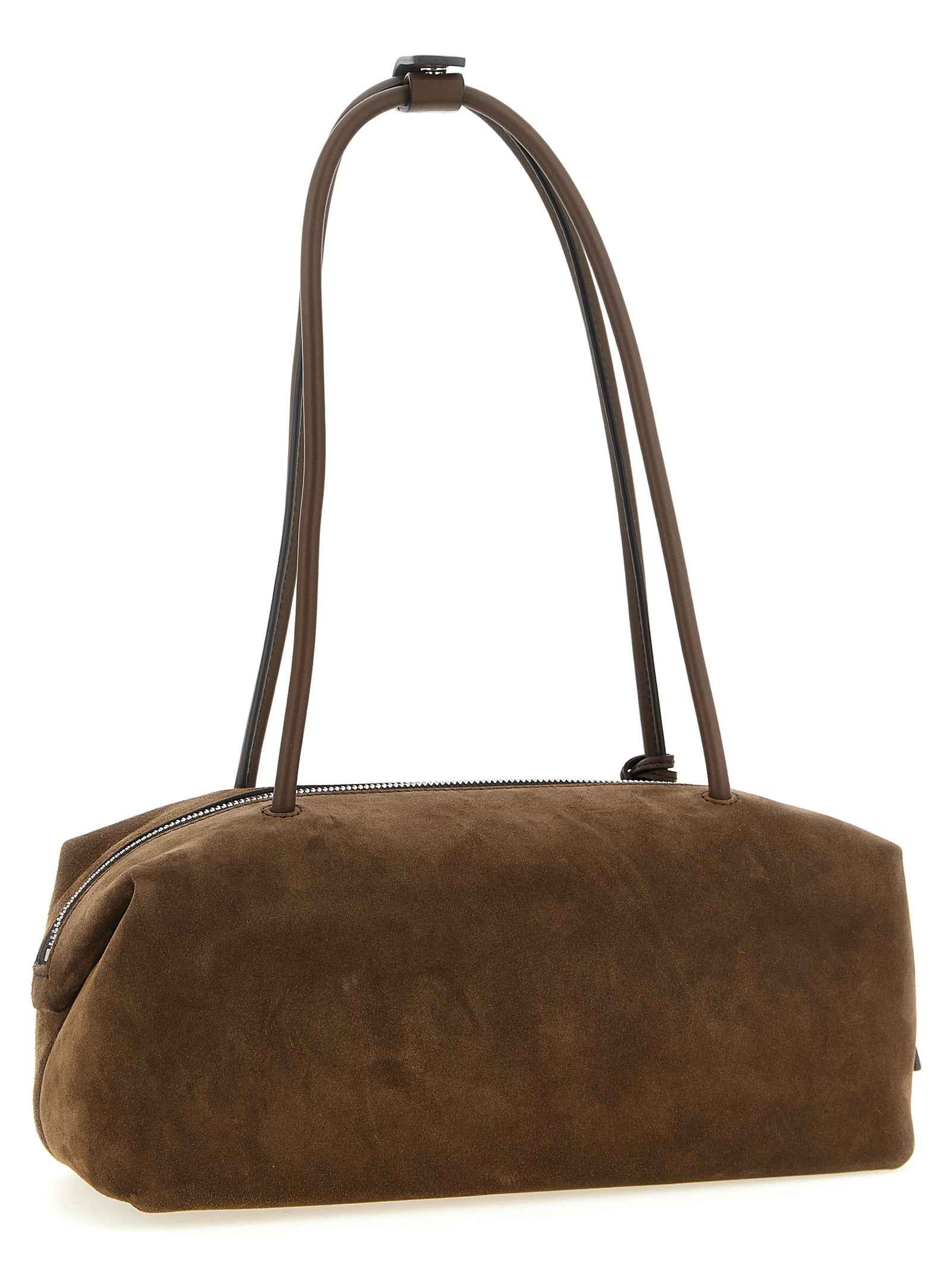 Max Mara Brown Calfskin Shoulder Bag