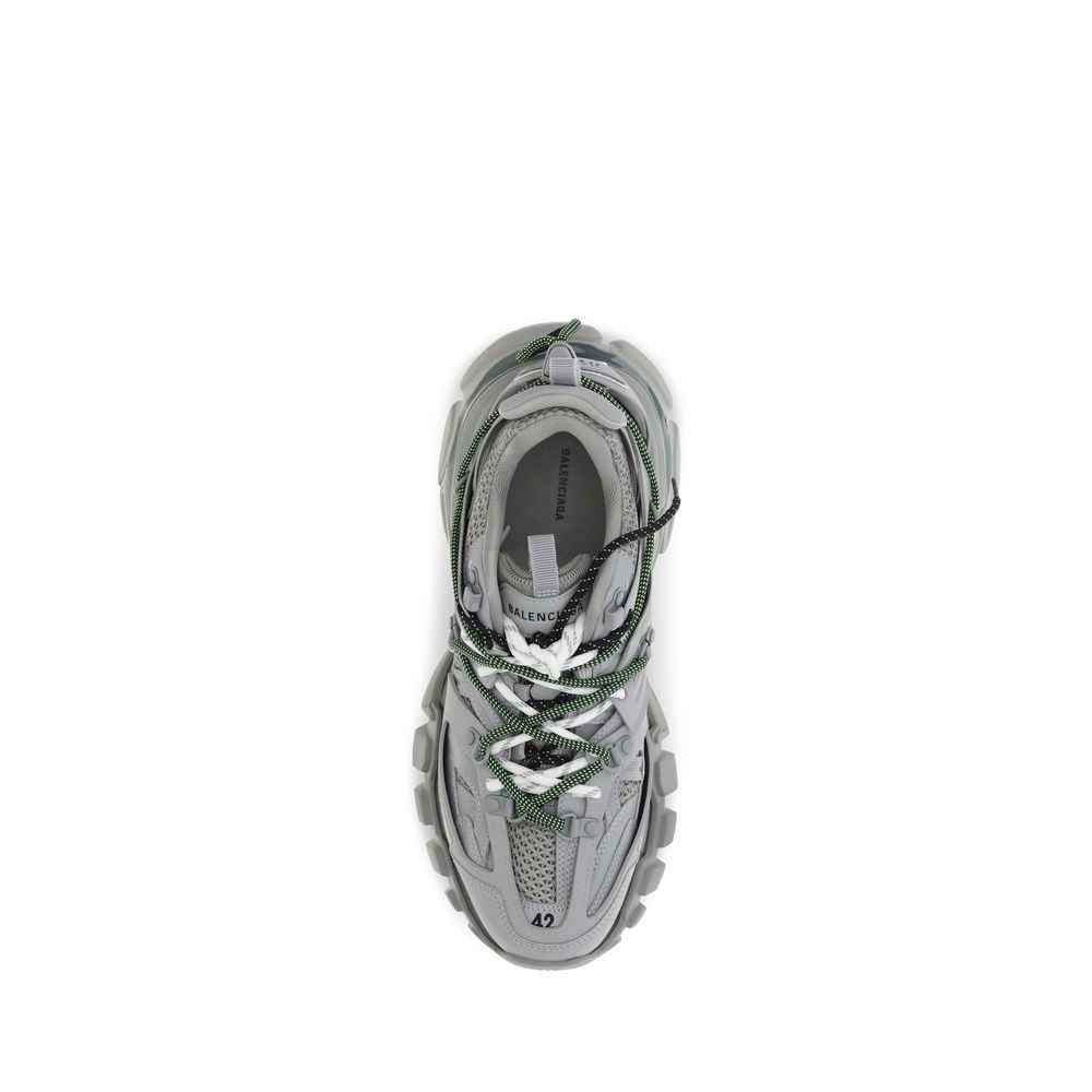 Balenciaga Gray Polyethylene Athletic Sneakers