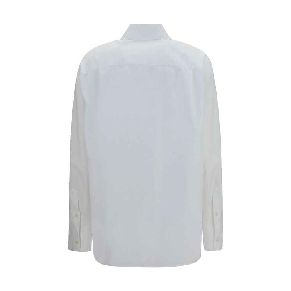 Dolce & Gabbana White Cotton Dress Shirt