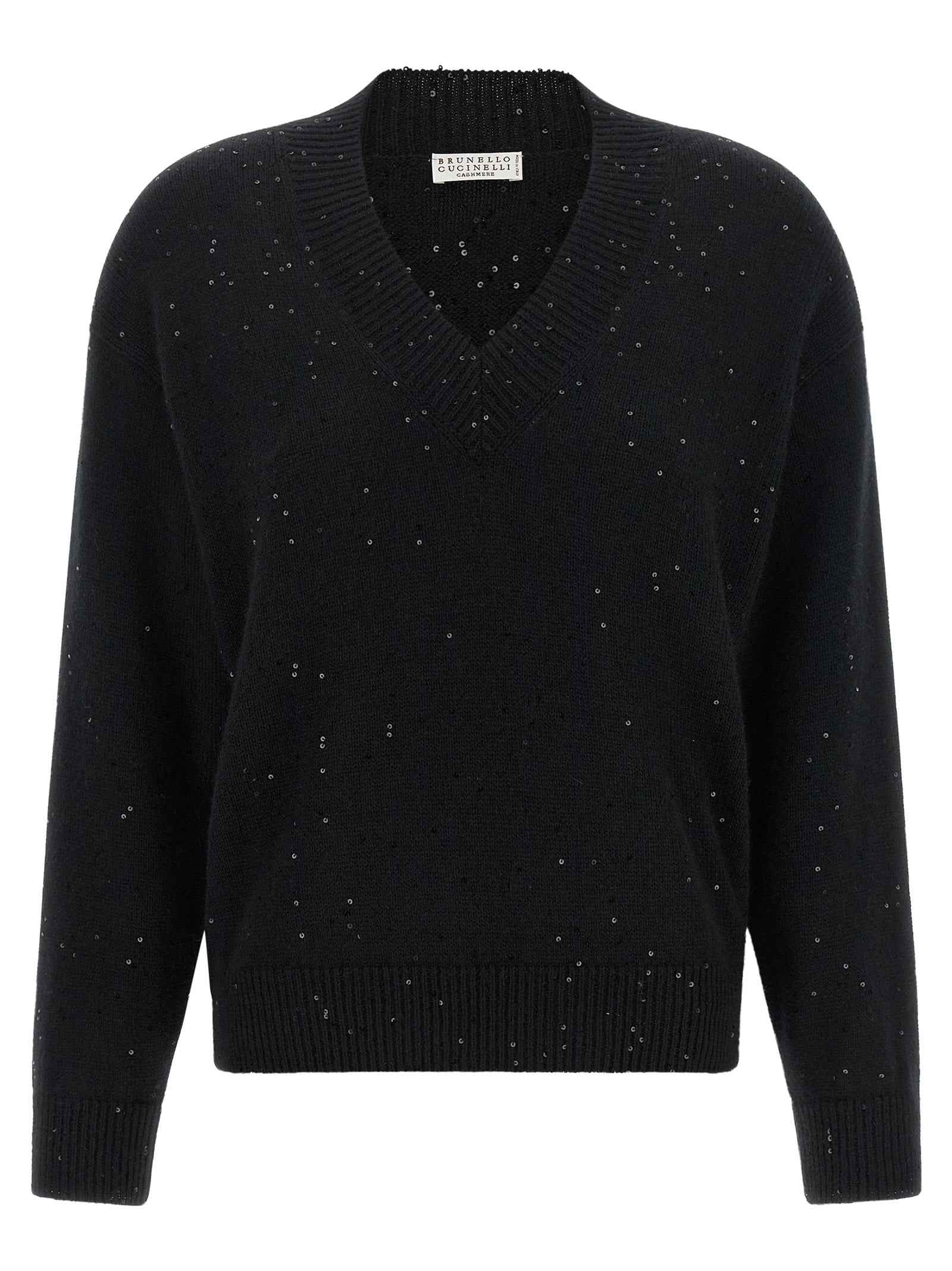 Brunello Cucinelli Black Cashmere Cardigan