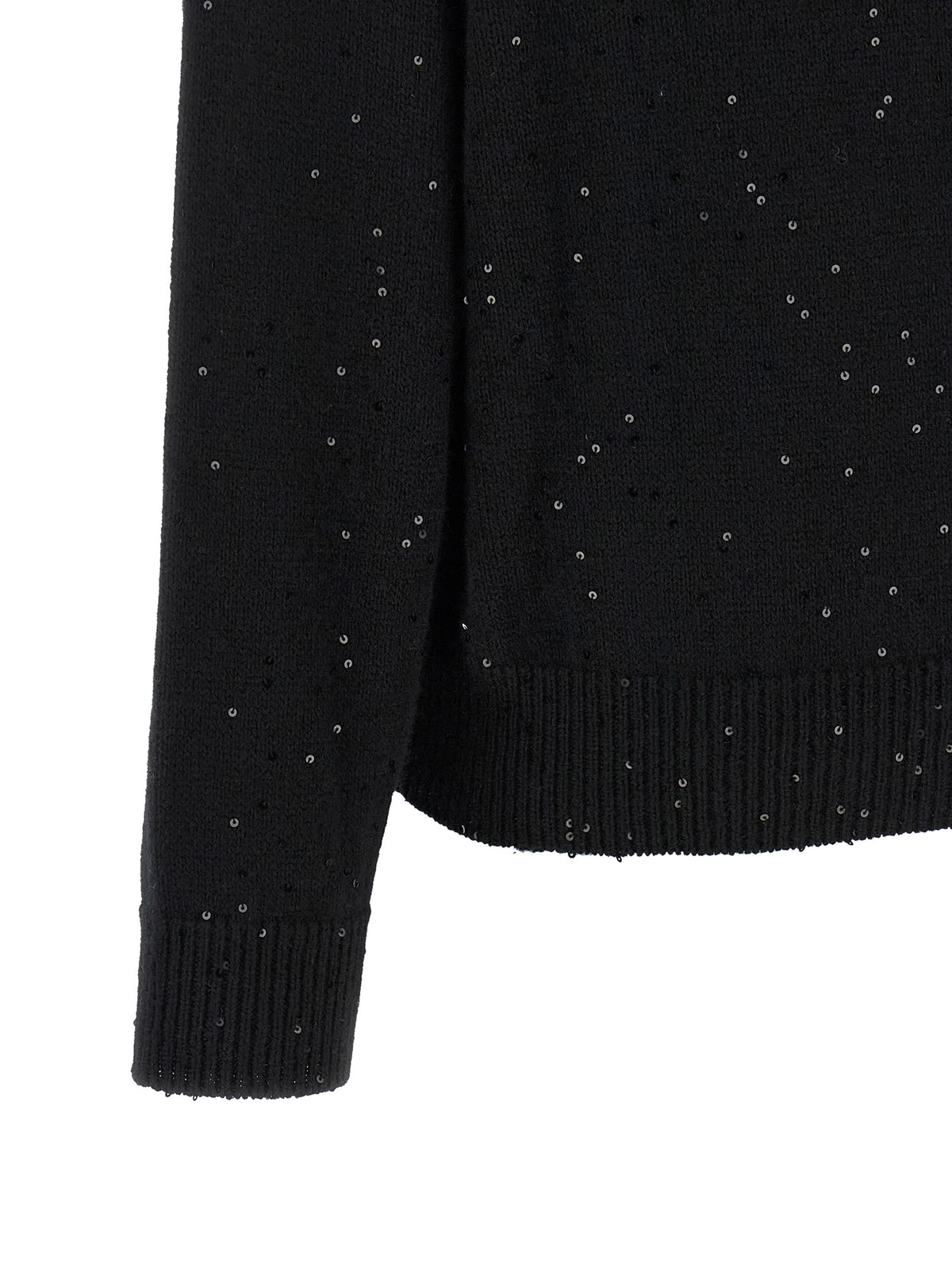 Brunello Cucinelli Black Cashmere Cardigan