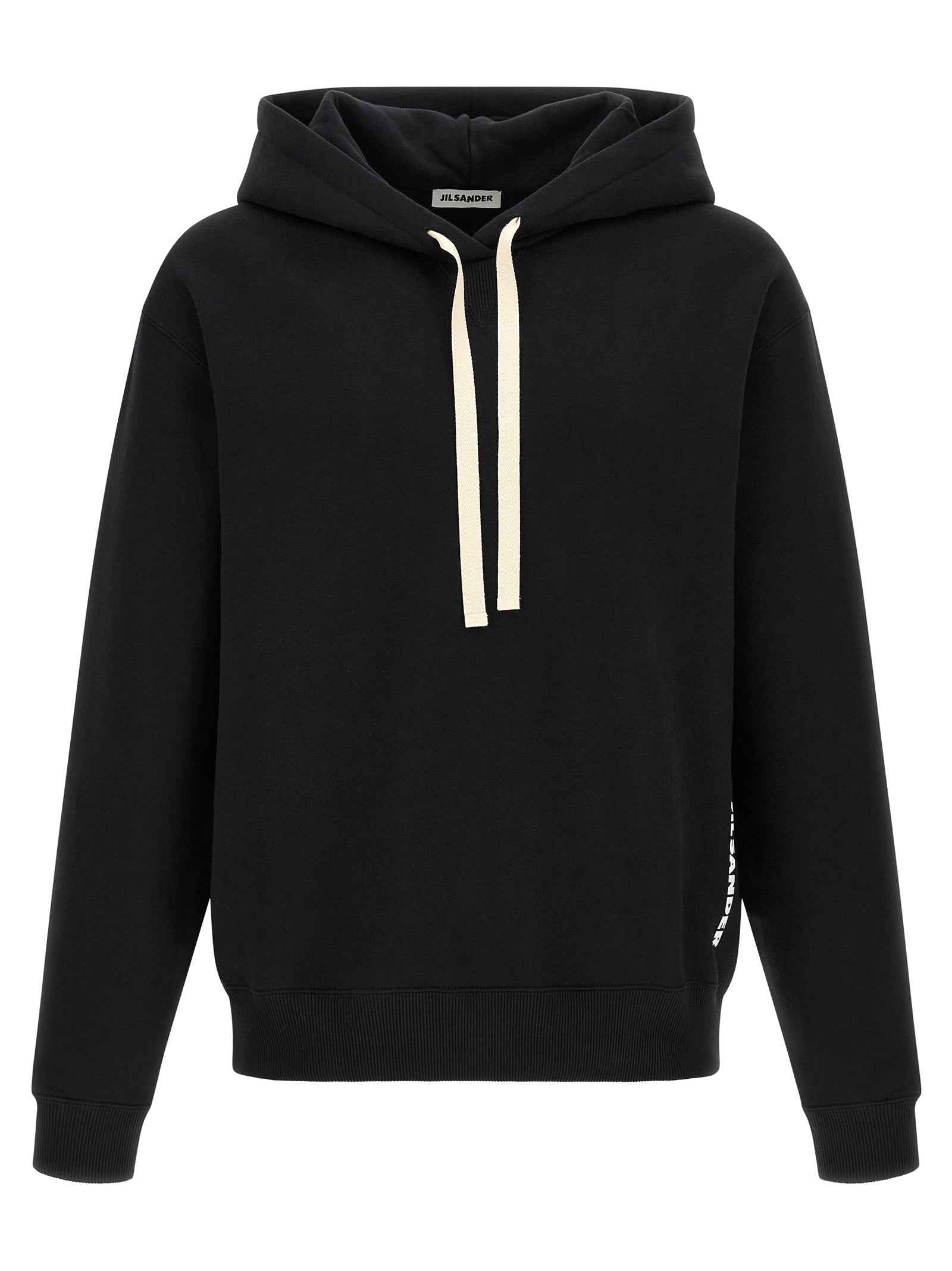 Jil Sander Black Cotton Sweatshirt