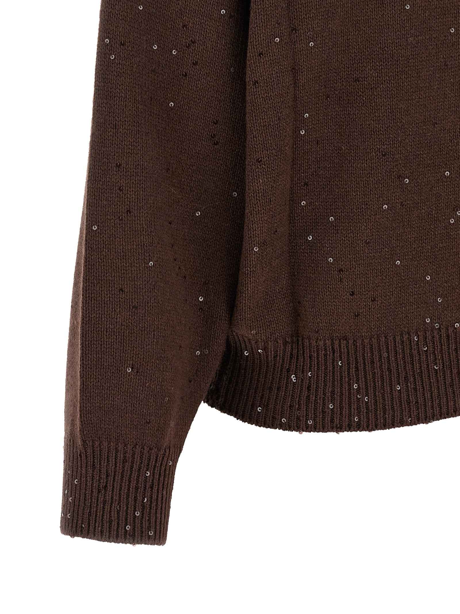 Brunello Cucinelli Brown Cashmere Cardigan