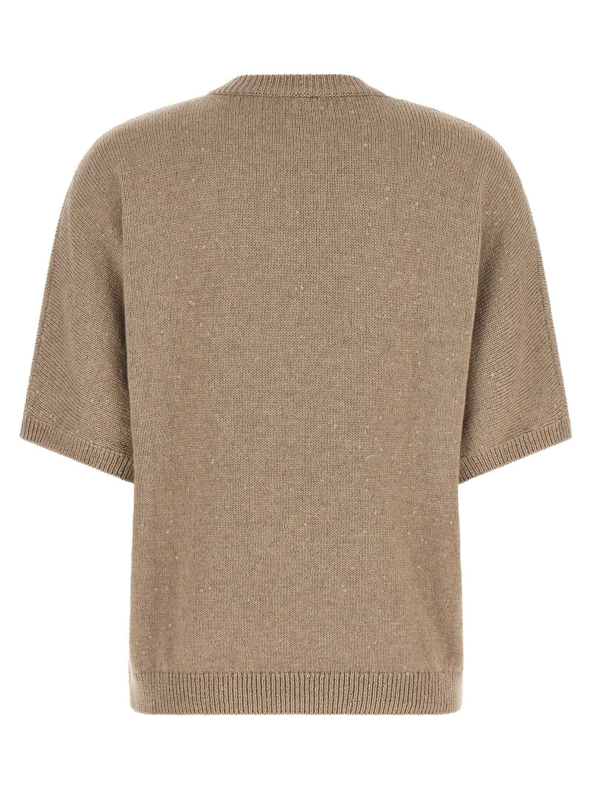 Brunello Cucinelli Beige Cashmere Cardigan