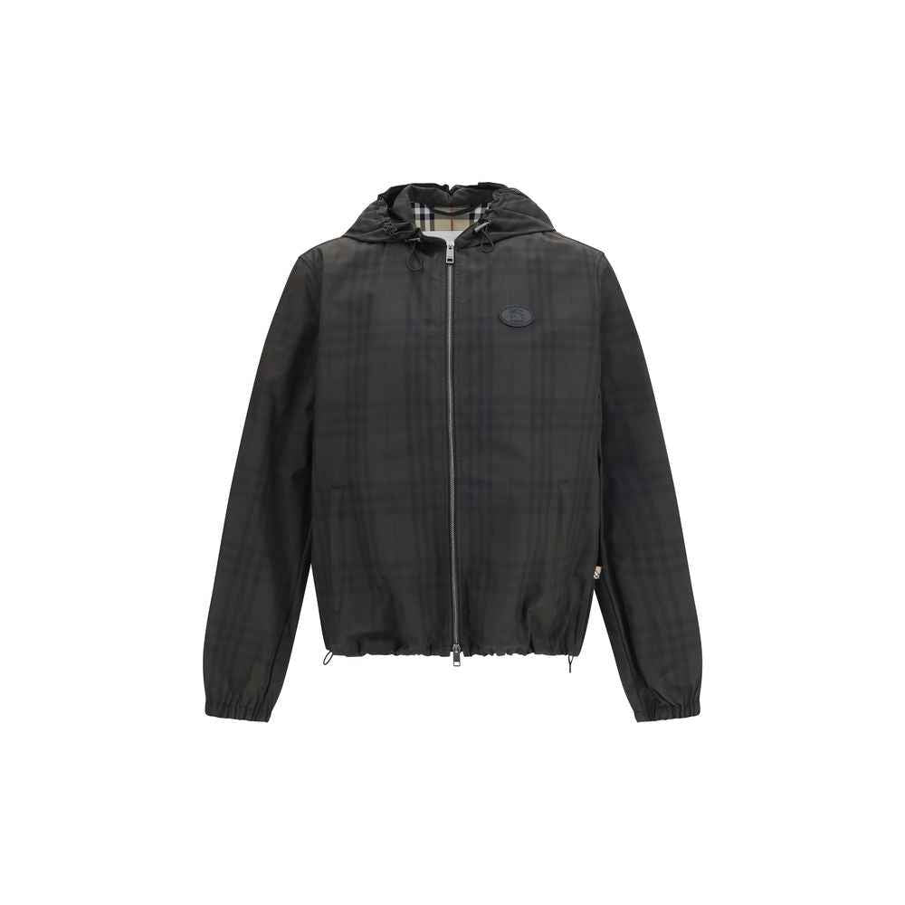 Burberry Brown Cotton Shell Jacket