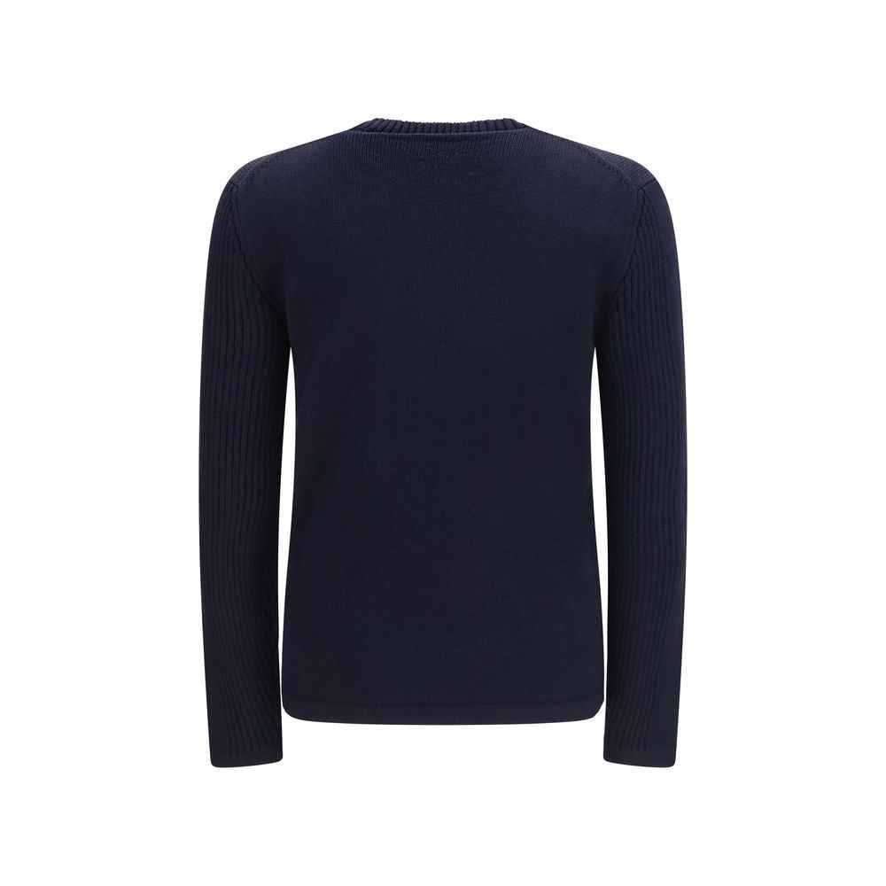 Prada Blue Wool Oves Aries Sweatshirt