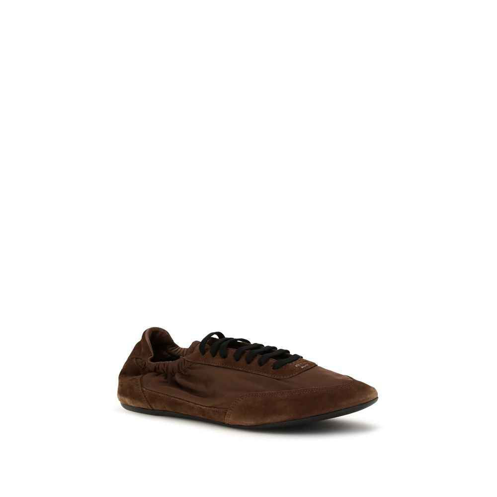 Prada Brown Rubber Athletic Sneakers