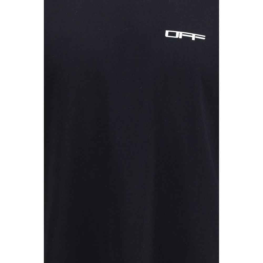 Off-White Black Cotton T-Shirt