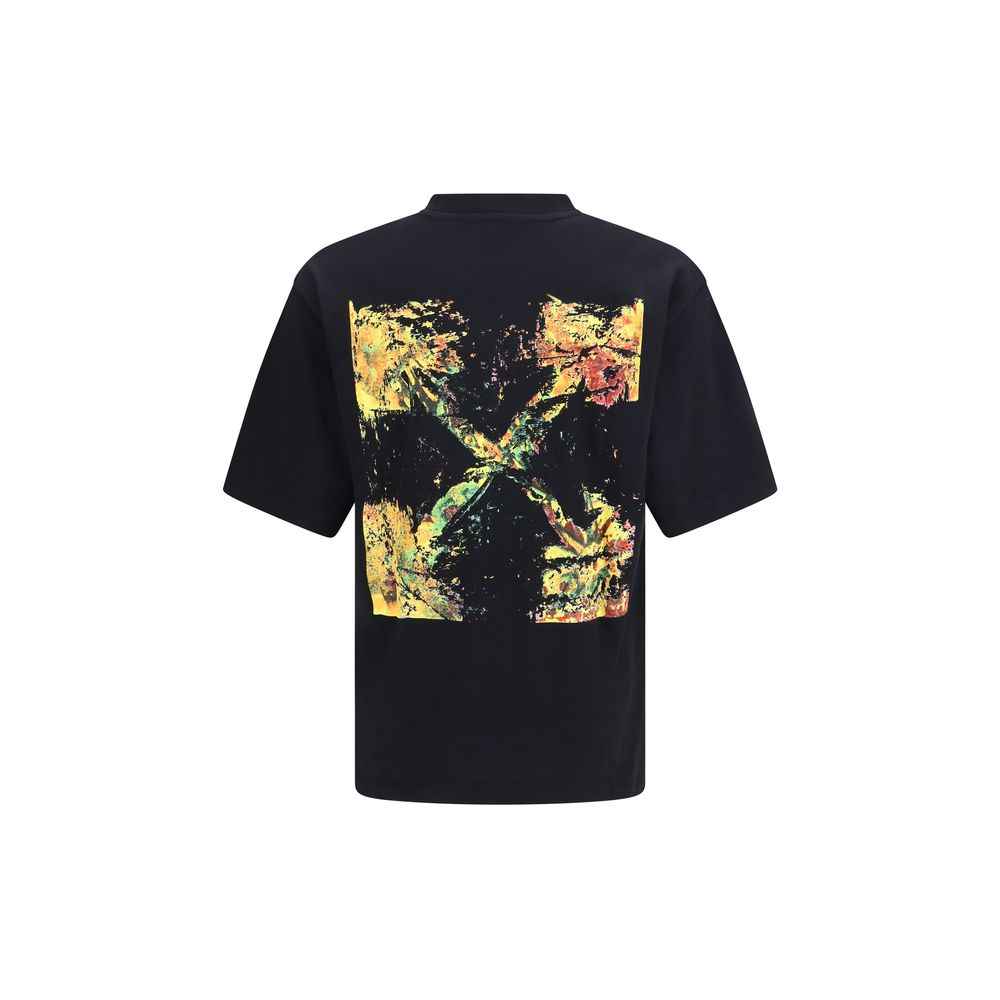 Off-White Black Cotton T-Shirt