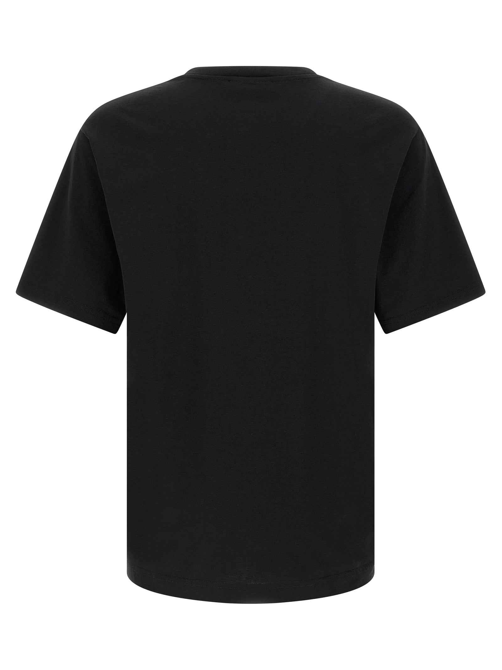 Dolce & Gabbana Black Cotton T-Shirt