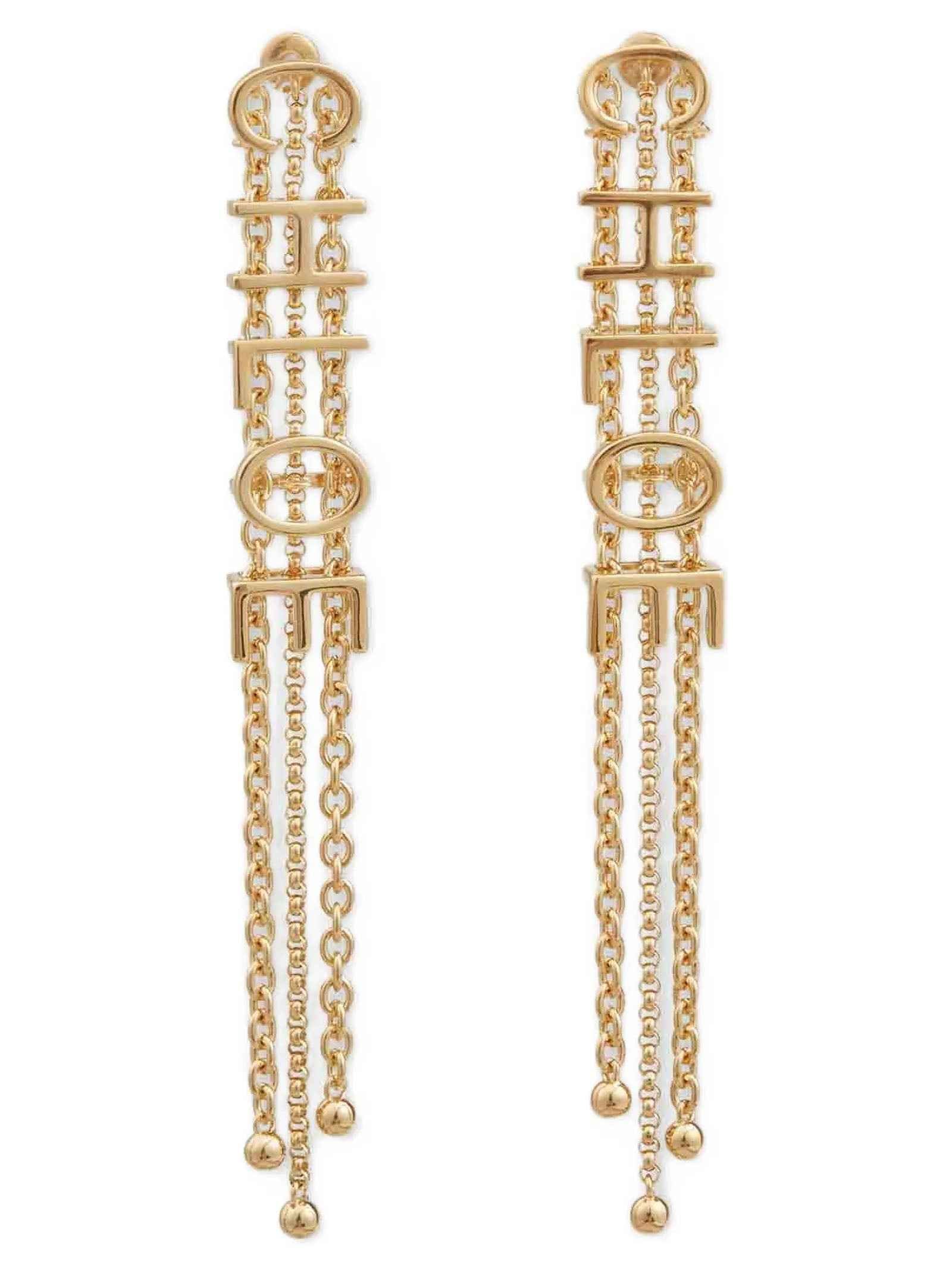 Chloé Gold Brass Earrings
