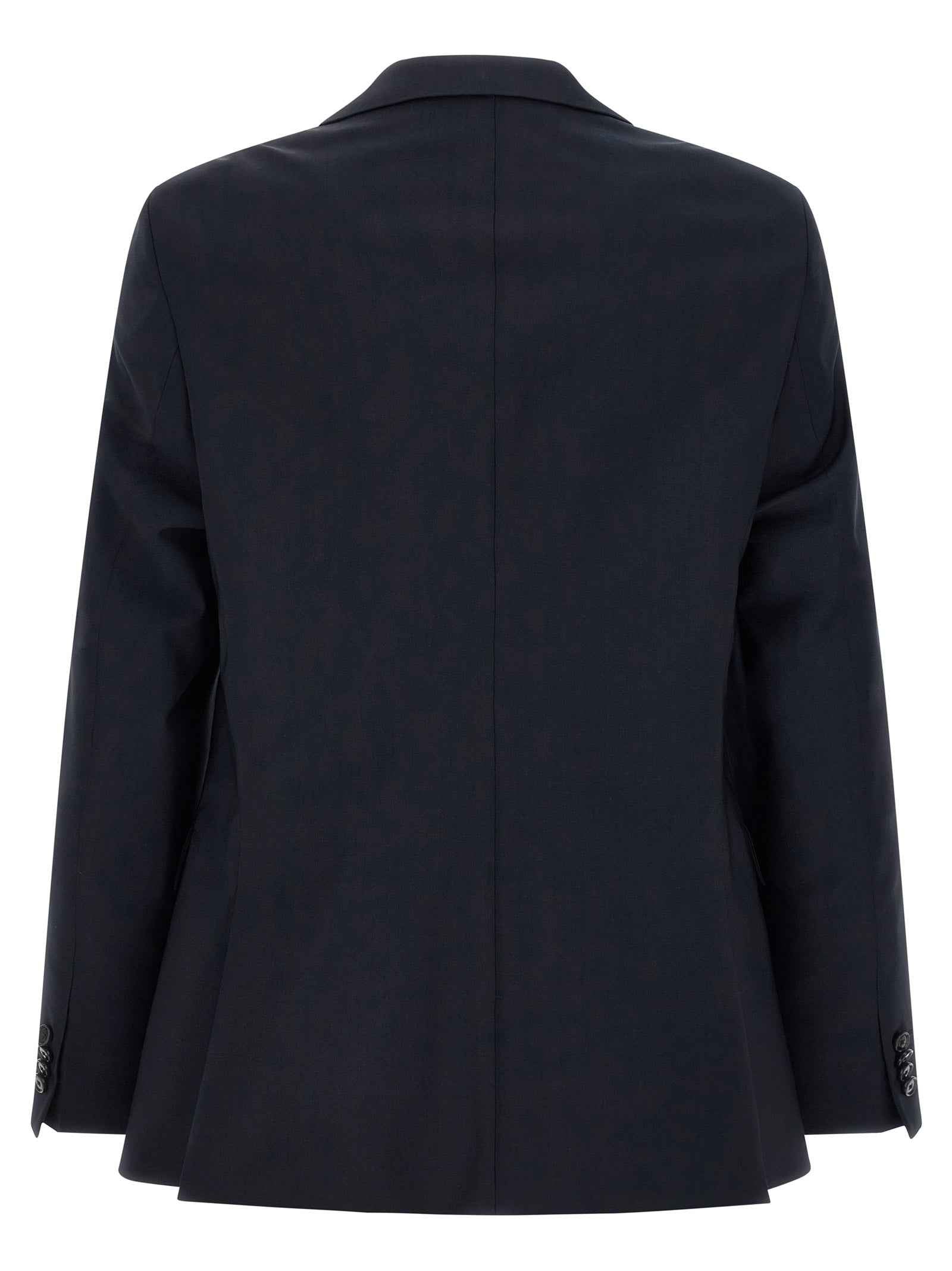 Hugo Boss Blue Virgin Wool Two-Piece Suit