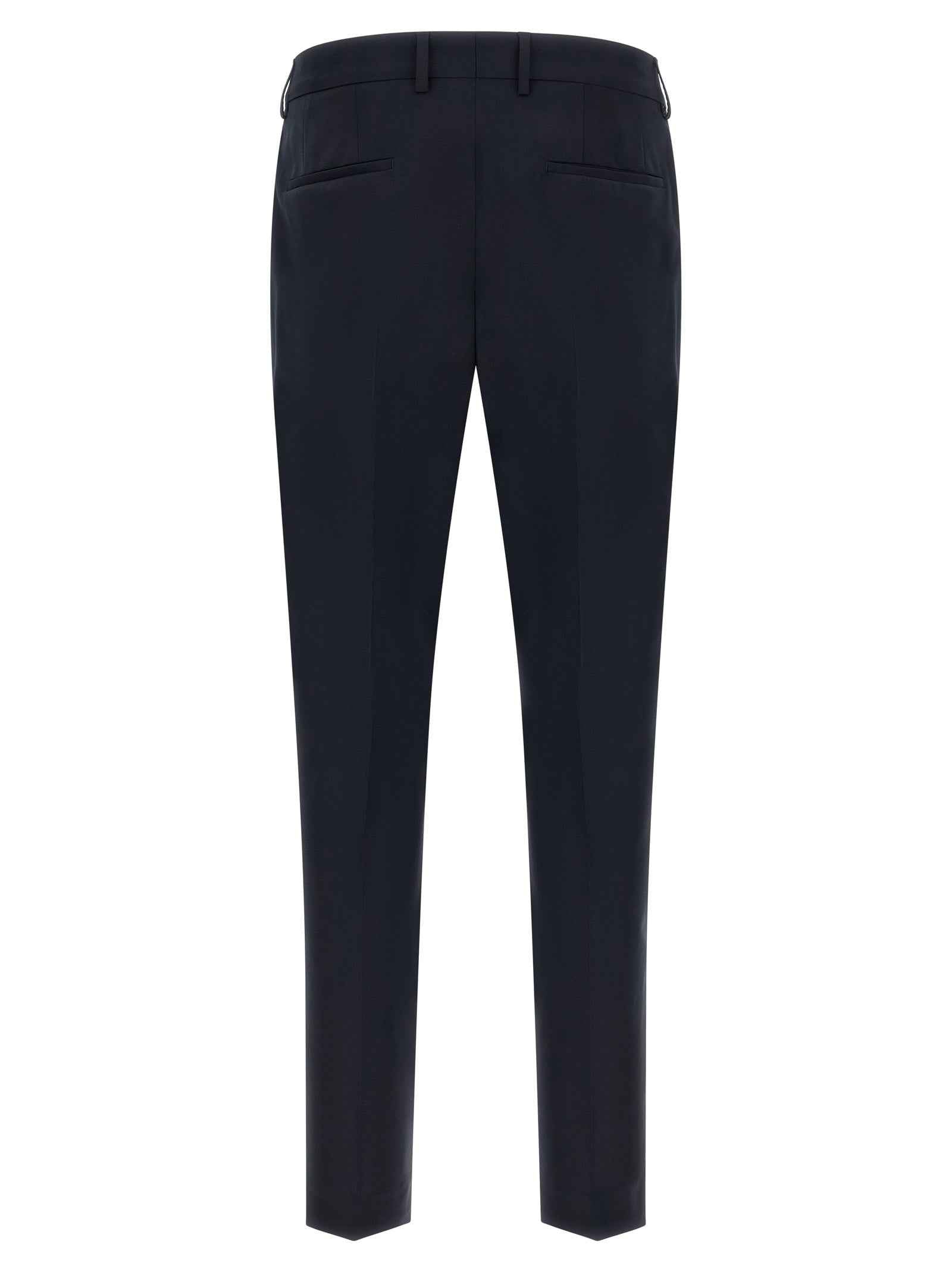 Hugo Boss Blue Virgin Wool Two-Piece Suit