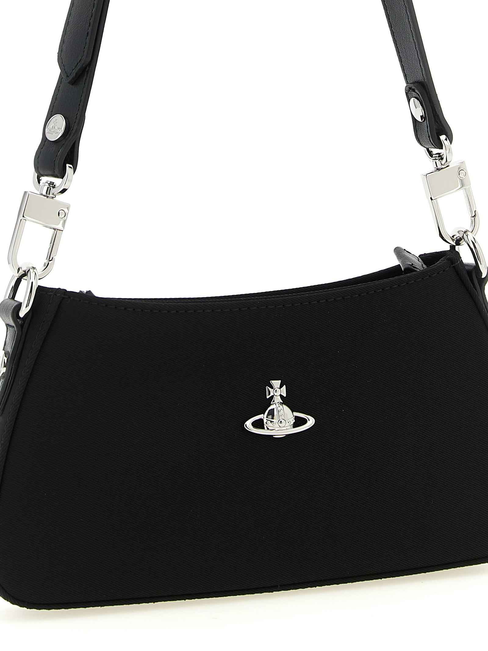 Vivienne Westwood Black Polyester Shoulder Bag