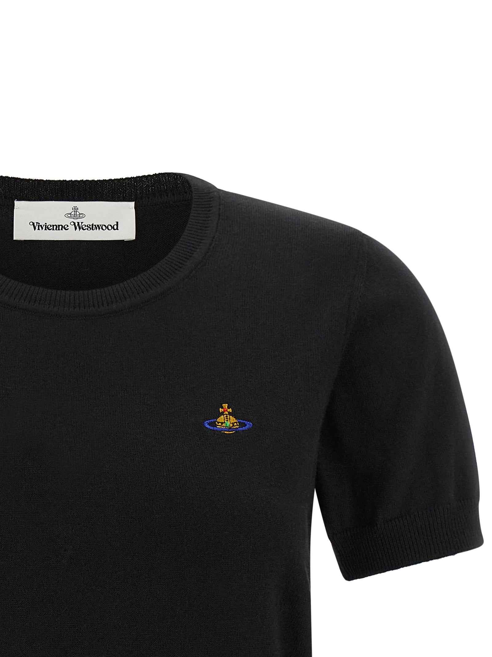Vivienne Westwood Black Cotton Cardigan