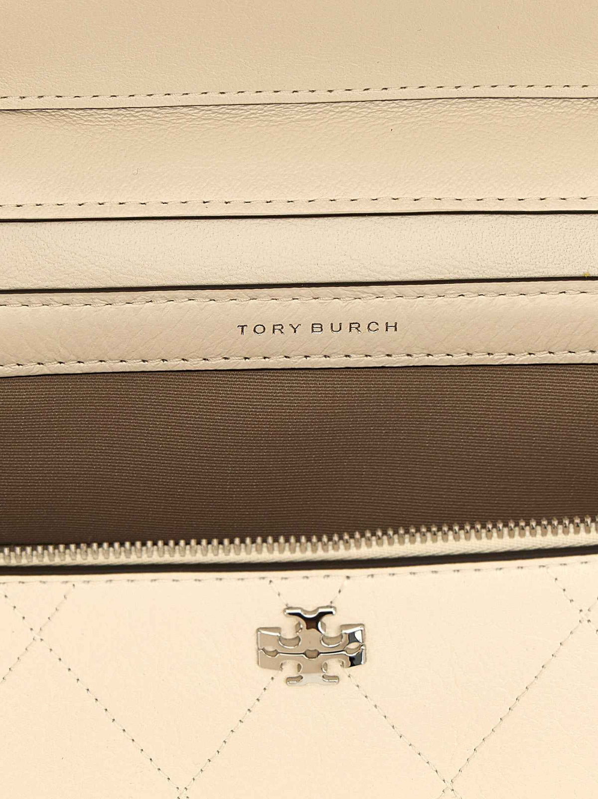 Tory Burch White Cowhide Crossbody Bag