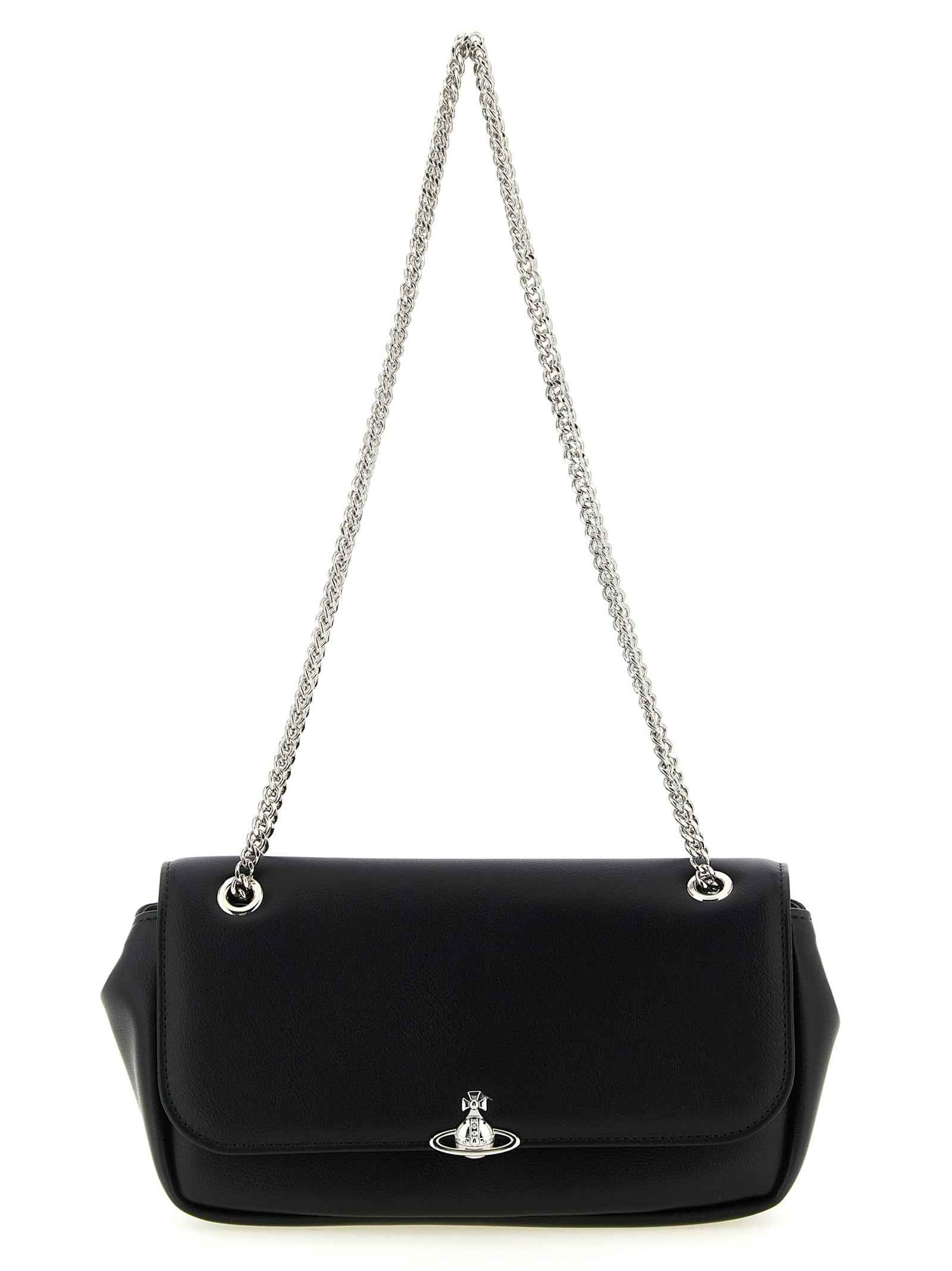 Vivienne Westwood Black Polyester Crossbody Bag