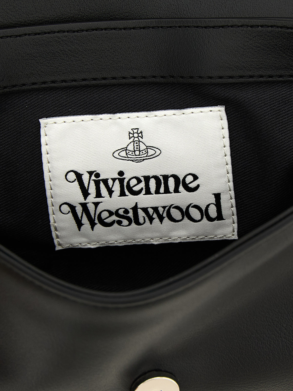 Vivienne Westwood Black Polyester Crossbody Bag