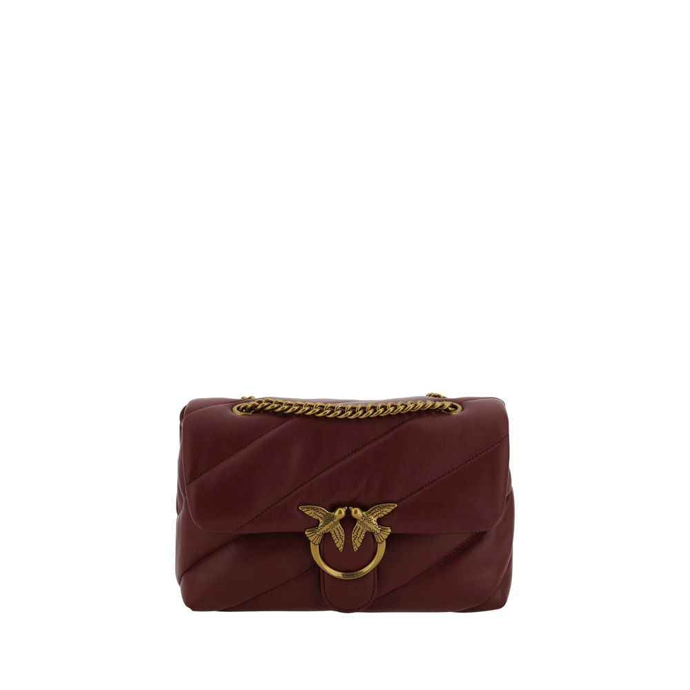 PINKO Multicolor Calf Leather Bos Taurus Shoulder Bag
