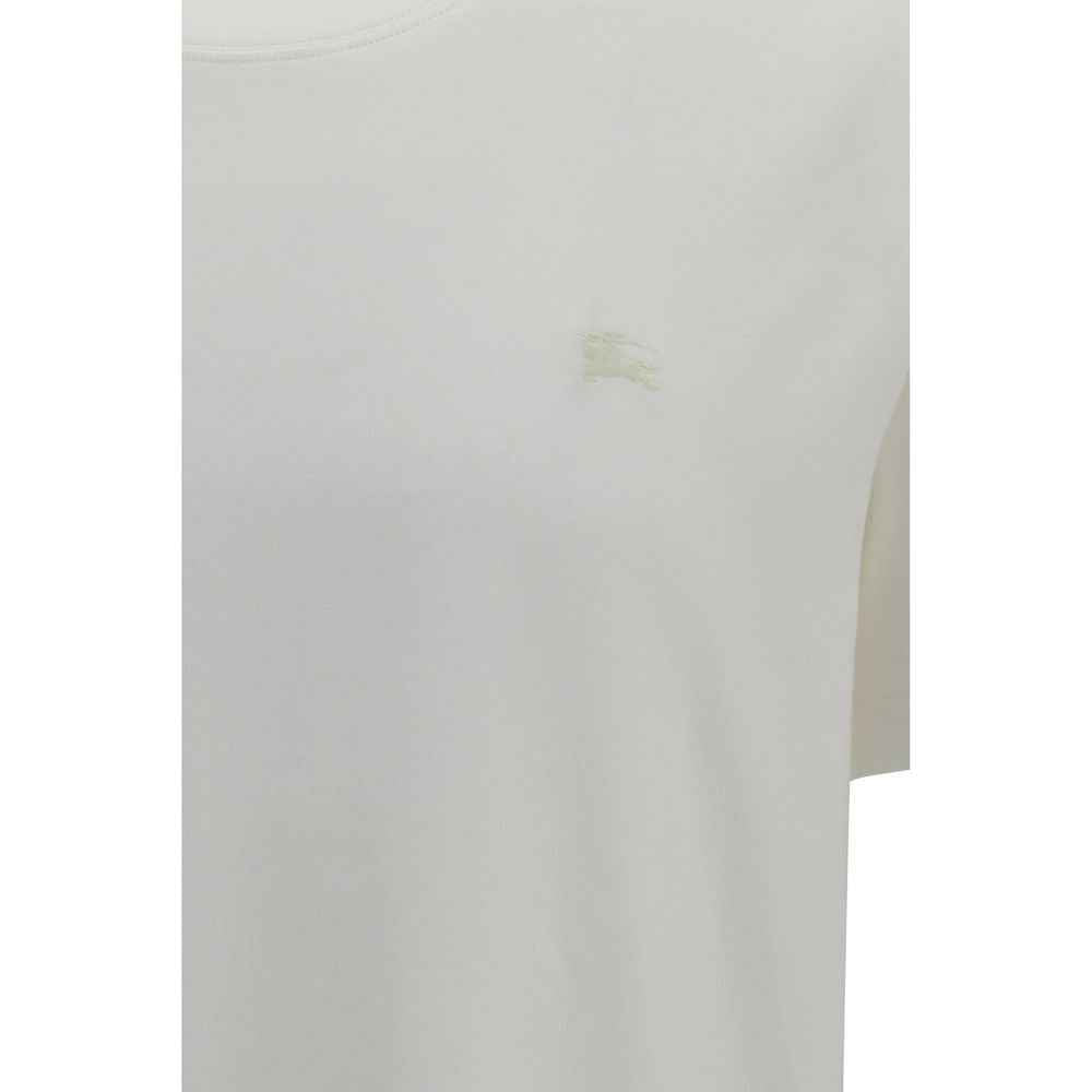 Burberry White Cotton T-Shirt