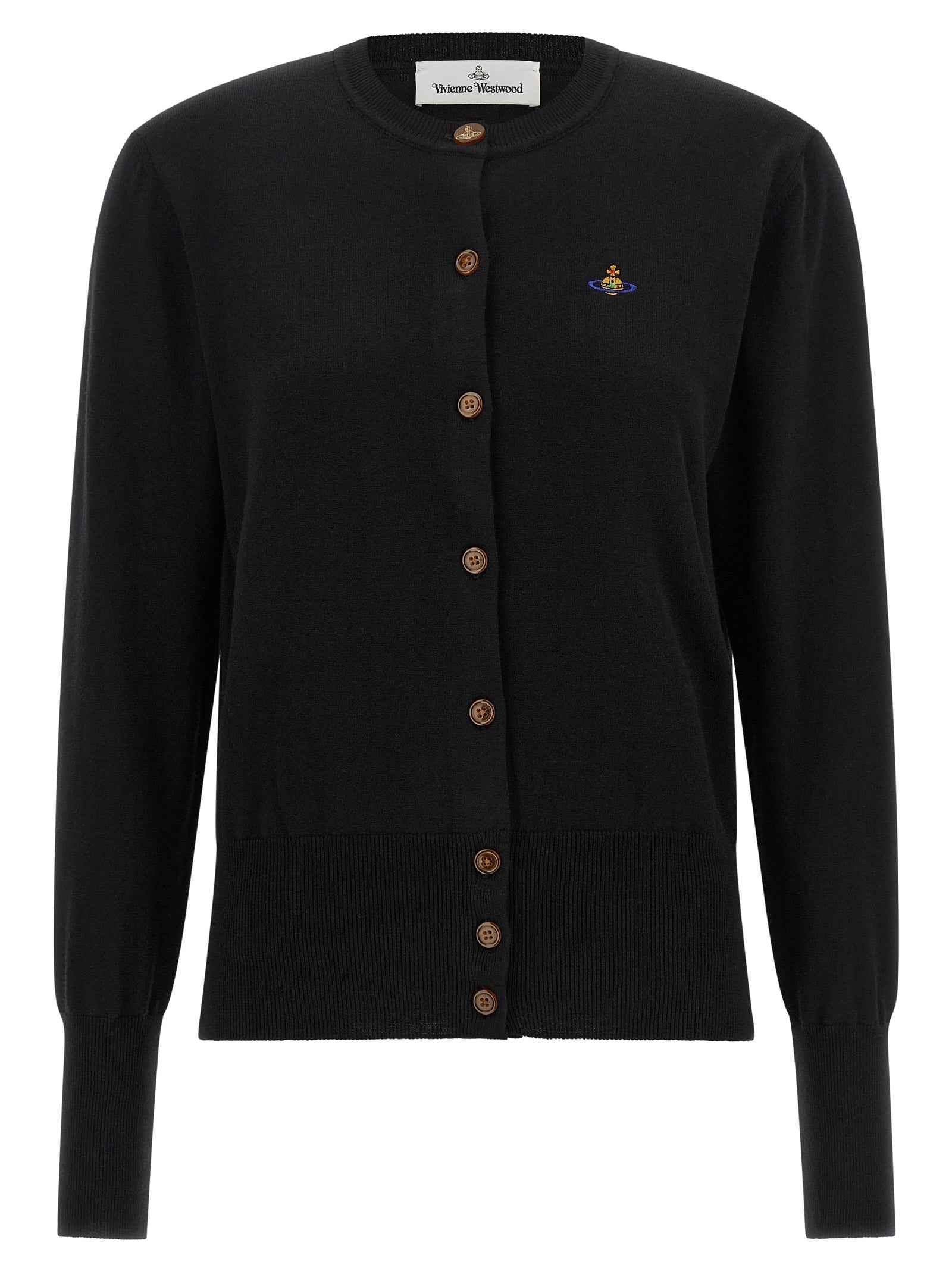 Vivienne Westwood Black Cotton Cardigan