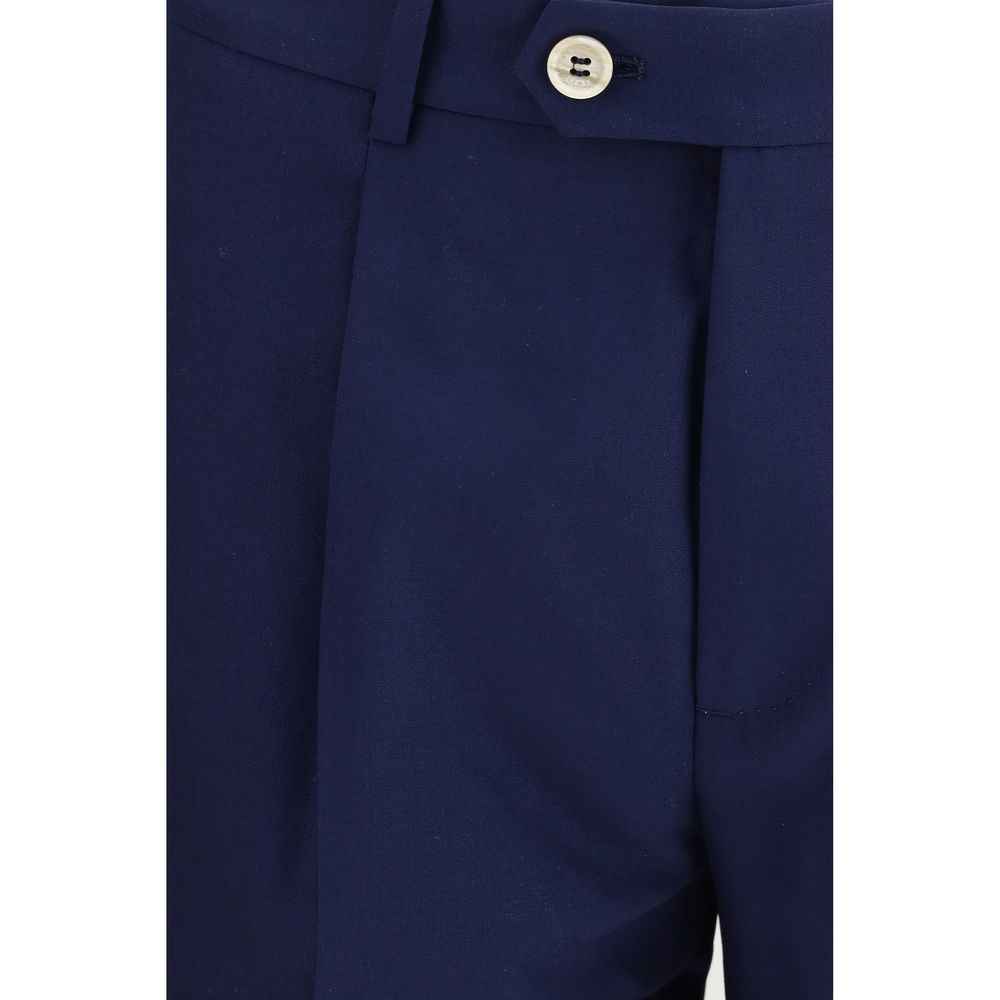 Brunello Cucinelli Blue Wool Oves Aries Two-Piece Suit