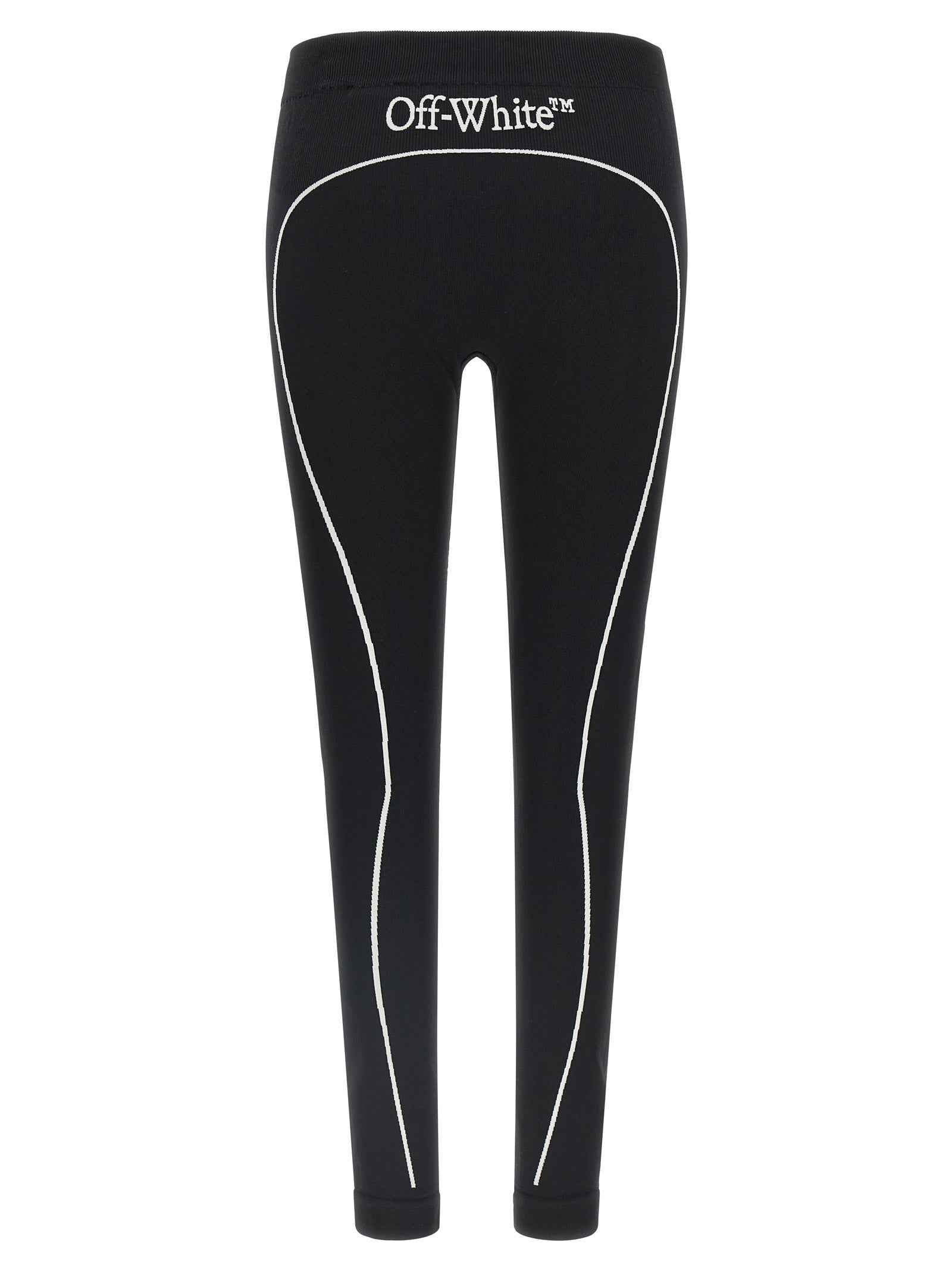 Off-White Black Polyamide Leggings