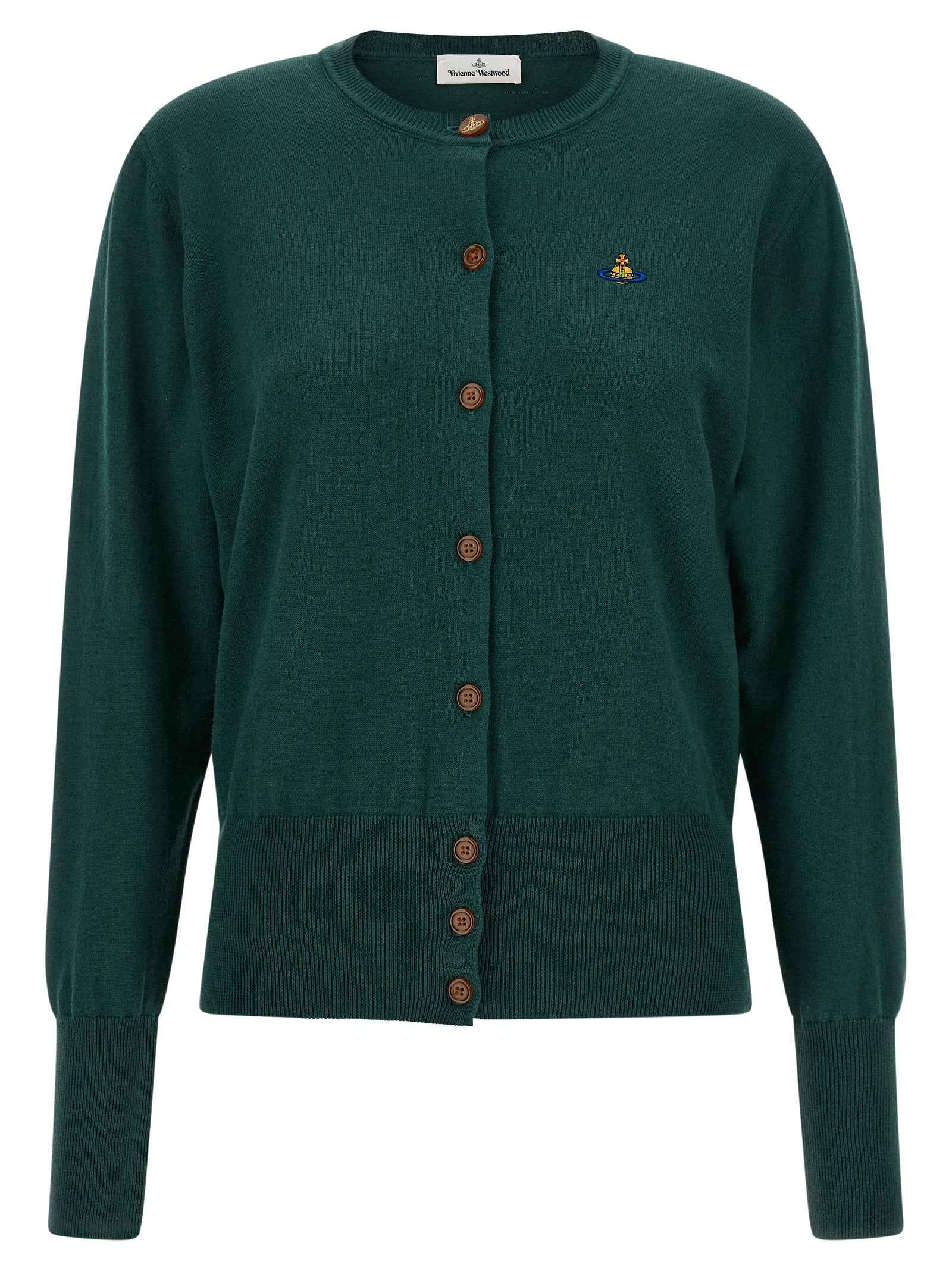 Vivienne Westwood Bicolor Cotton Cardigan