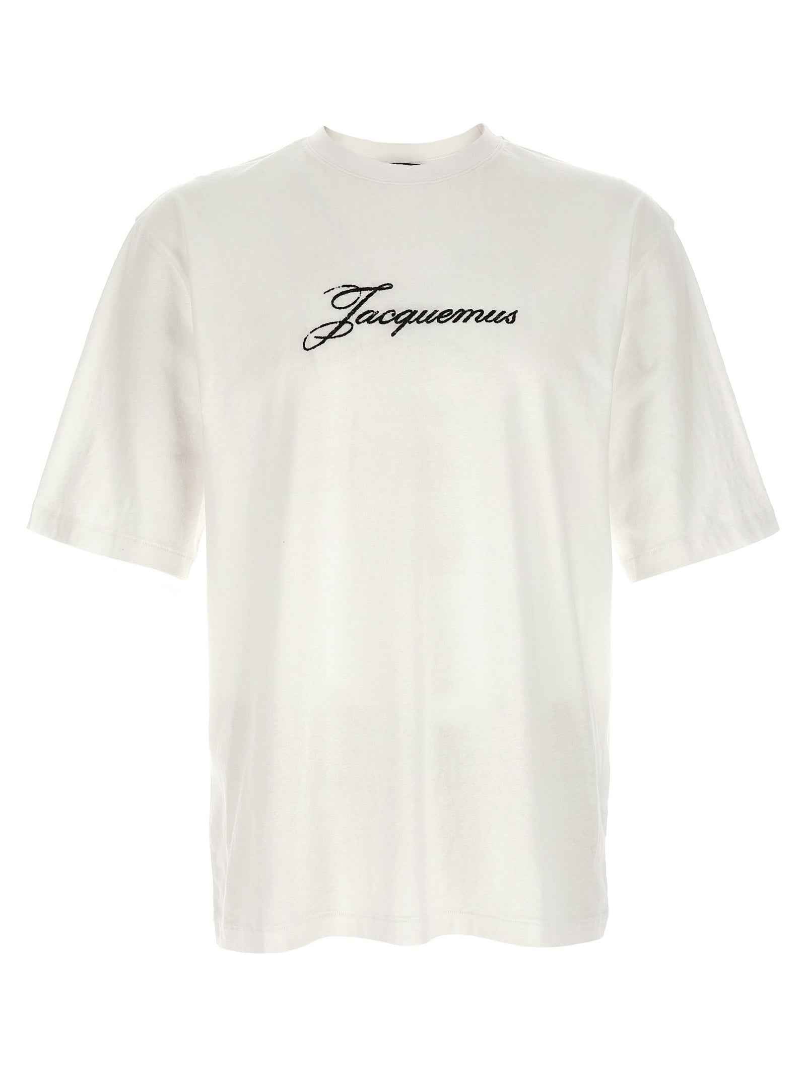 Jacquemus White Cotton T-Shirt