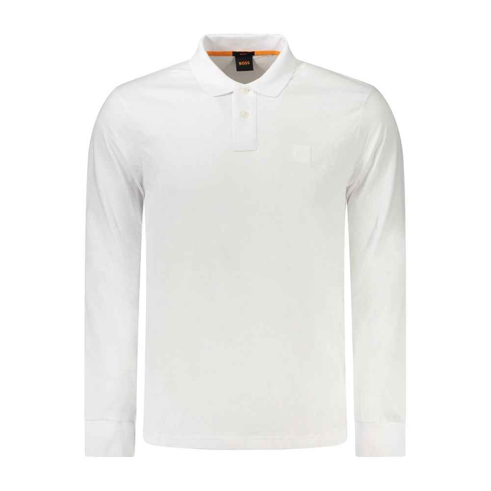 Hugo Boss Bianco Cotton Men's Polo