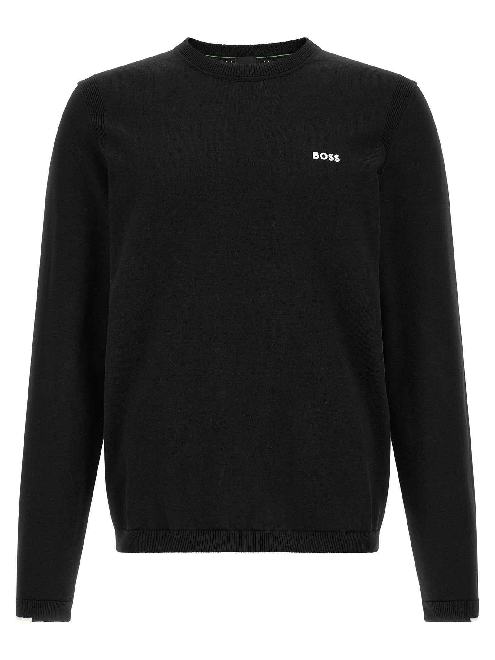 Hugo Boss Black Cotton Cardigan