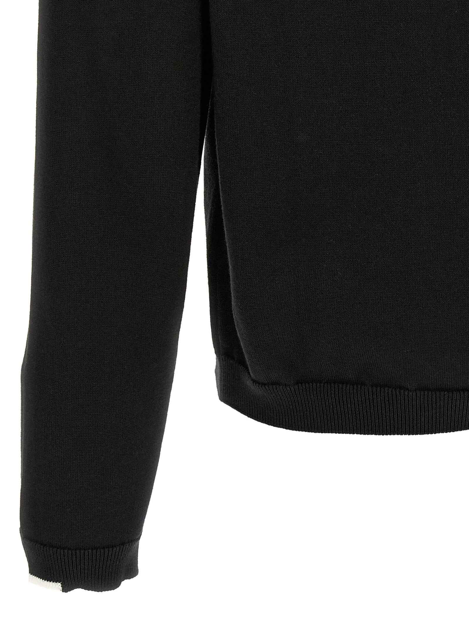 Hugo Boss Black Cotton Cardigan
