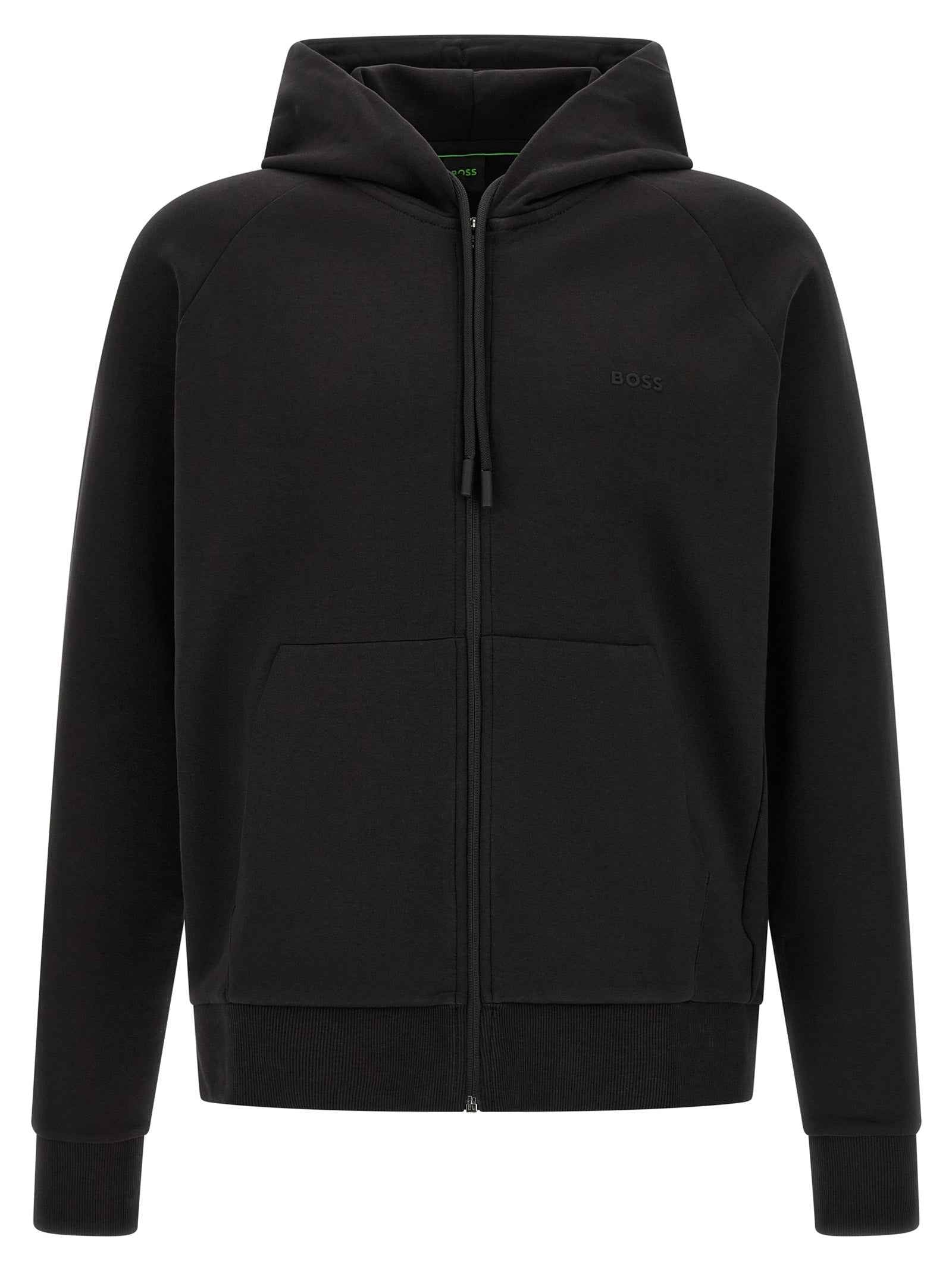 Hugo Boss Black Cotton Sweatshirt